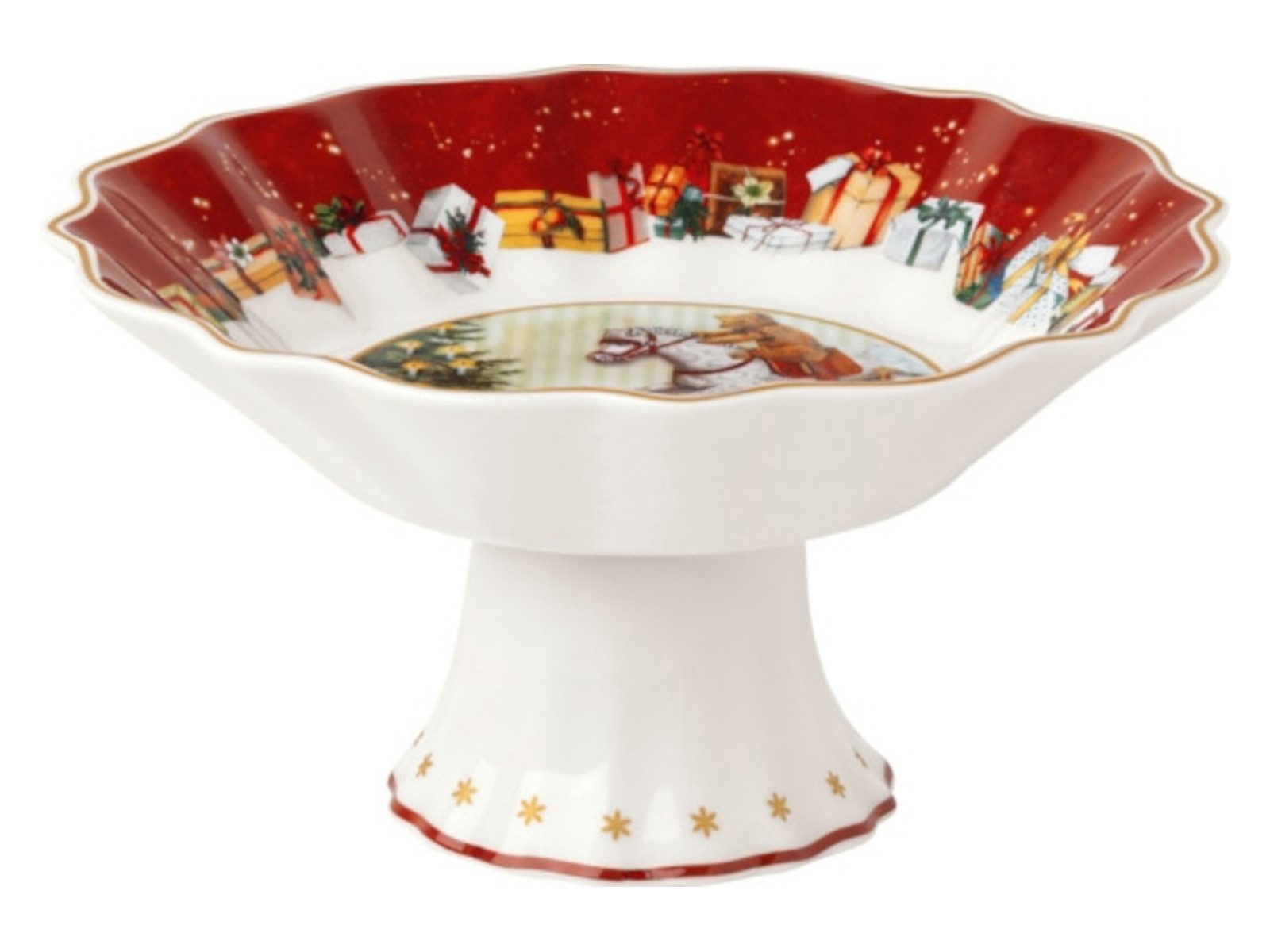 Villeroy & Boch Schale Toy's Fantasy Schale auf Fuss klein Geschenke, Premium Porcelain, (Schüsseln & Schalen)