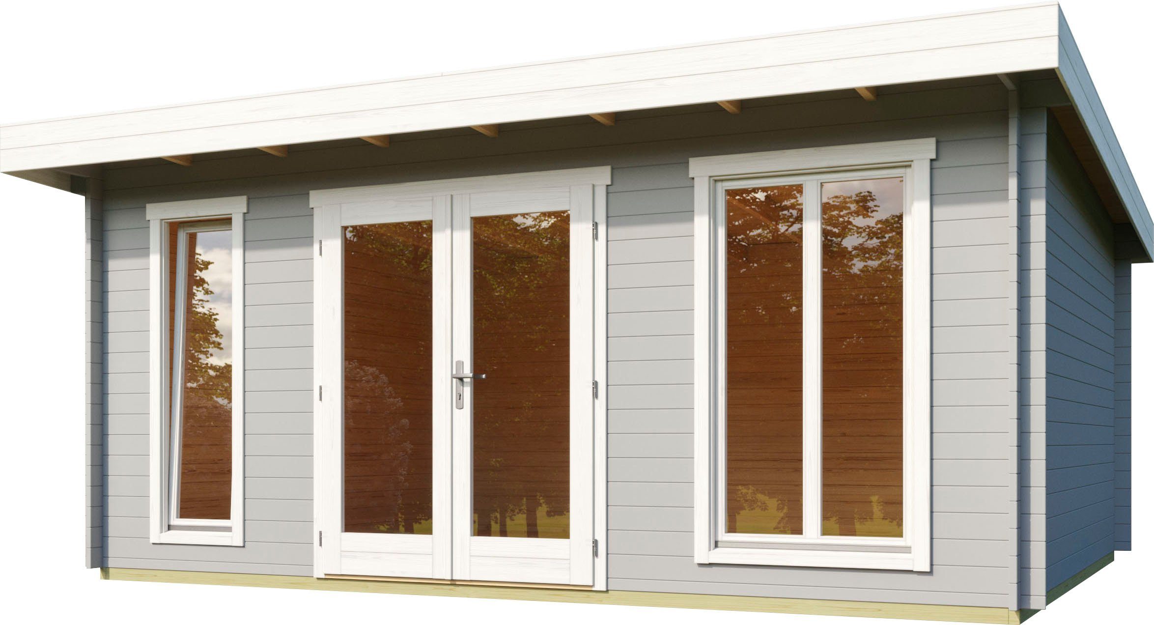 LASITA MAJA Gartenhaus DORSET, BxT: 540x460 cm, (Set, inkl. Fussbodenbretter zum verlegen)