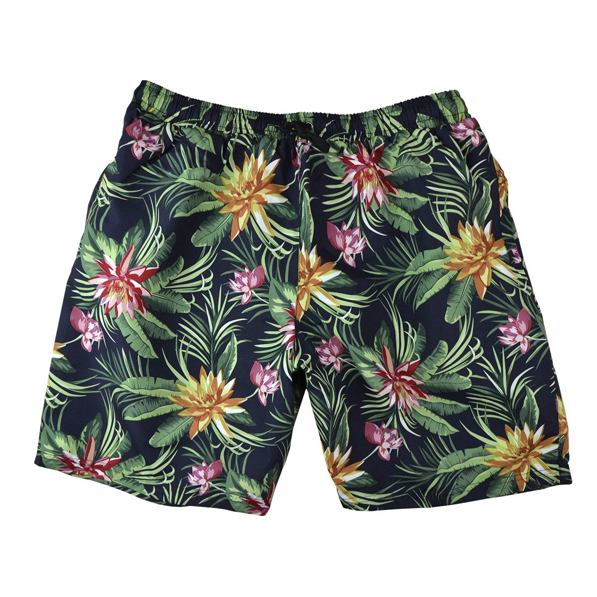 ABRAXAS Badeshorts Übergrößen Badeshorts Jim mit tropischem Flowerprint von günstig online kaufen