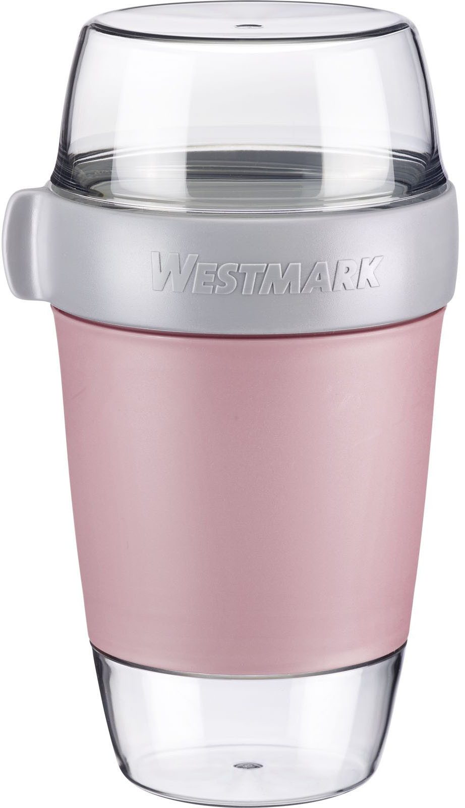 WESTMARK Mehrwegbecher, Kunststoff, (1-tlg), Müsli-, Lunchbehälter, To Go, 200 + 600 + 350 ml, Made in Germany