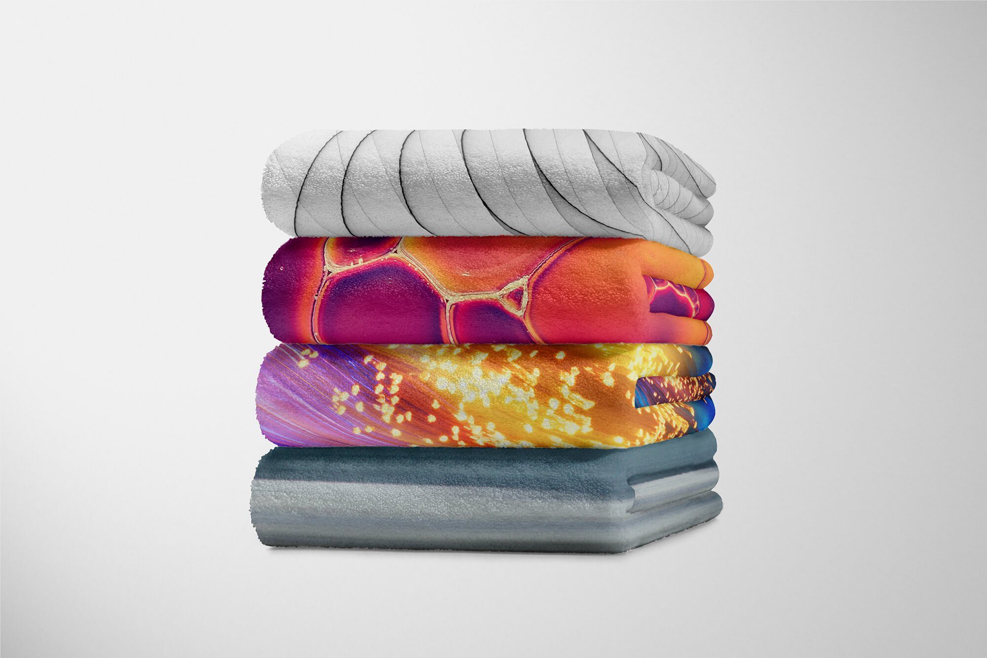 Sinus Art Handtücher Handtuch Strandhandtuch mit Glasfasern Handtuch Saunatuch Baumwolle-Polyester-Mix Motiv, Kuscheldecke Fotomotiv (1-St)