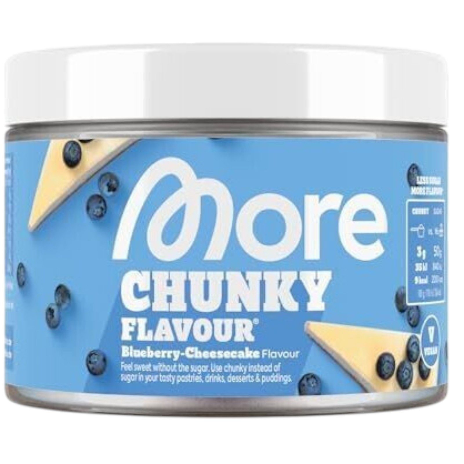 More Nutrition More Nutrition Chunky Flavour 150g, Blueberry Pulver, 150 g