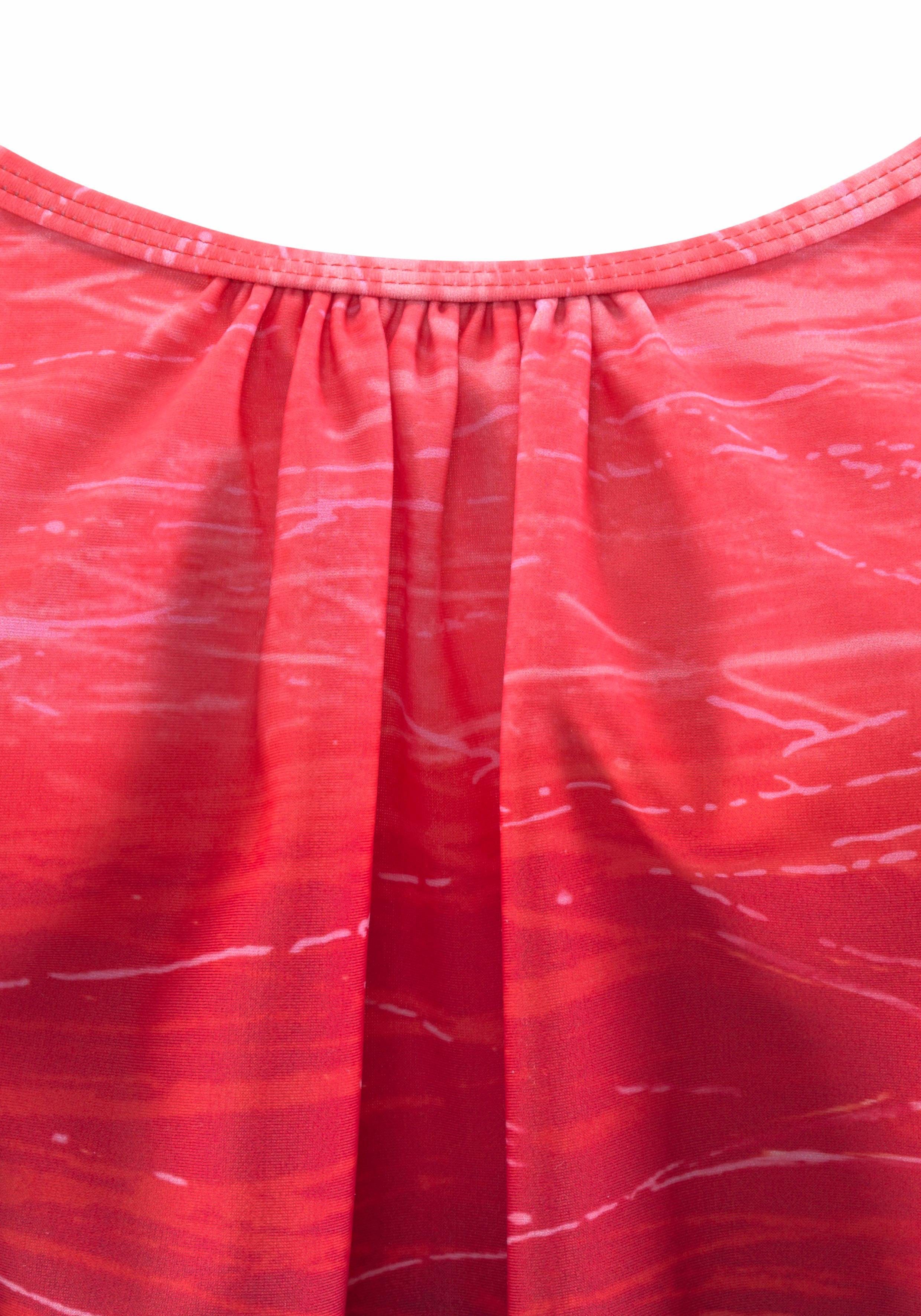 LASCANA Tankini mit Batikoptik