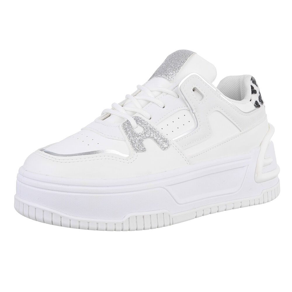 Ital-Design Damen Low-Top Freizeit Sneaker (88828479) Keilabsatz/Wedge Snea günstig online kaufen