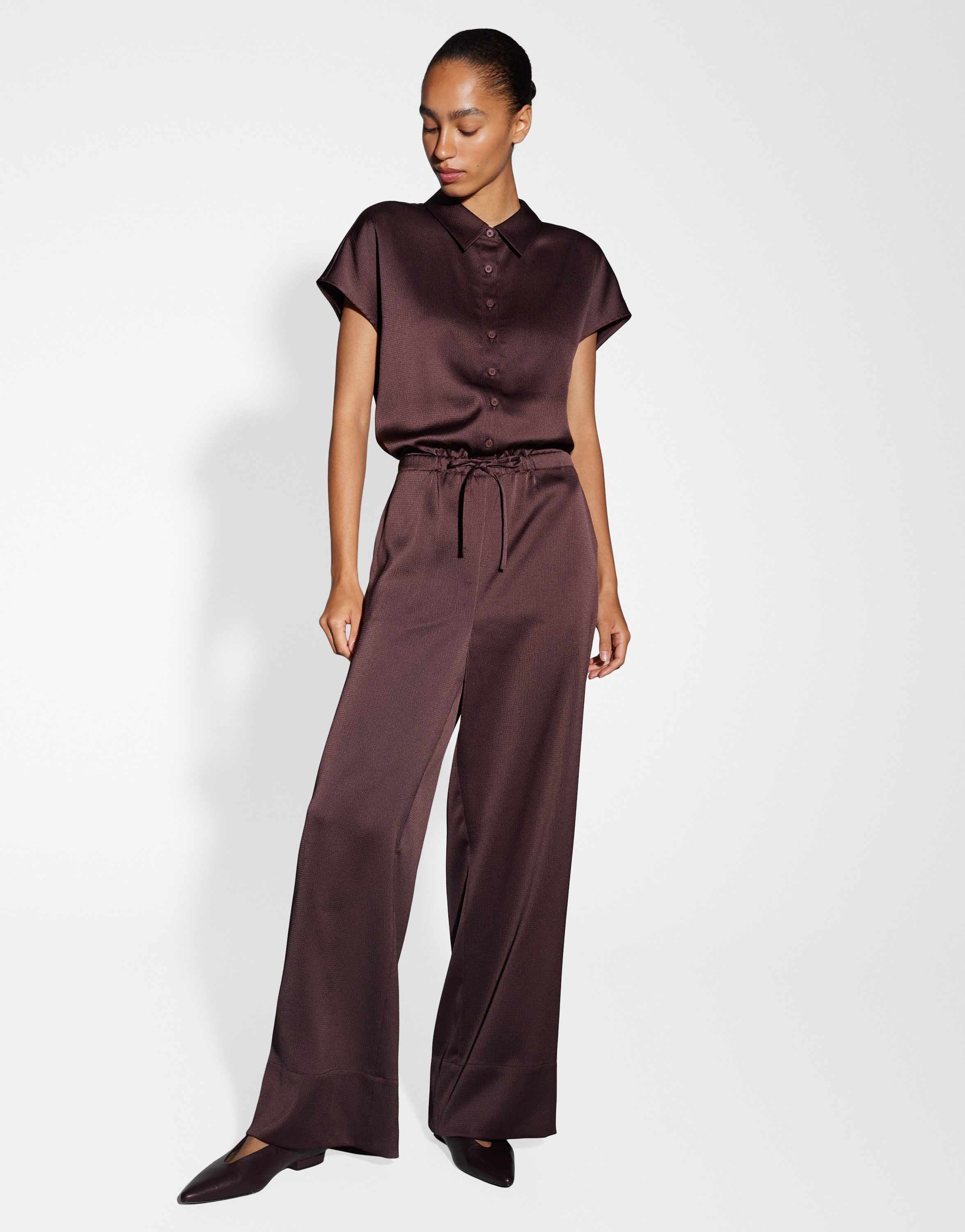 OPUS Jumpsuit MENDIE NIGHT Satin mit Crashoptik Satin günstig online kaufen