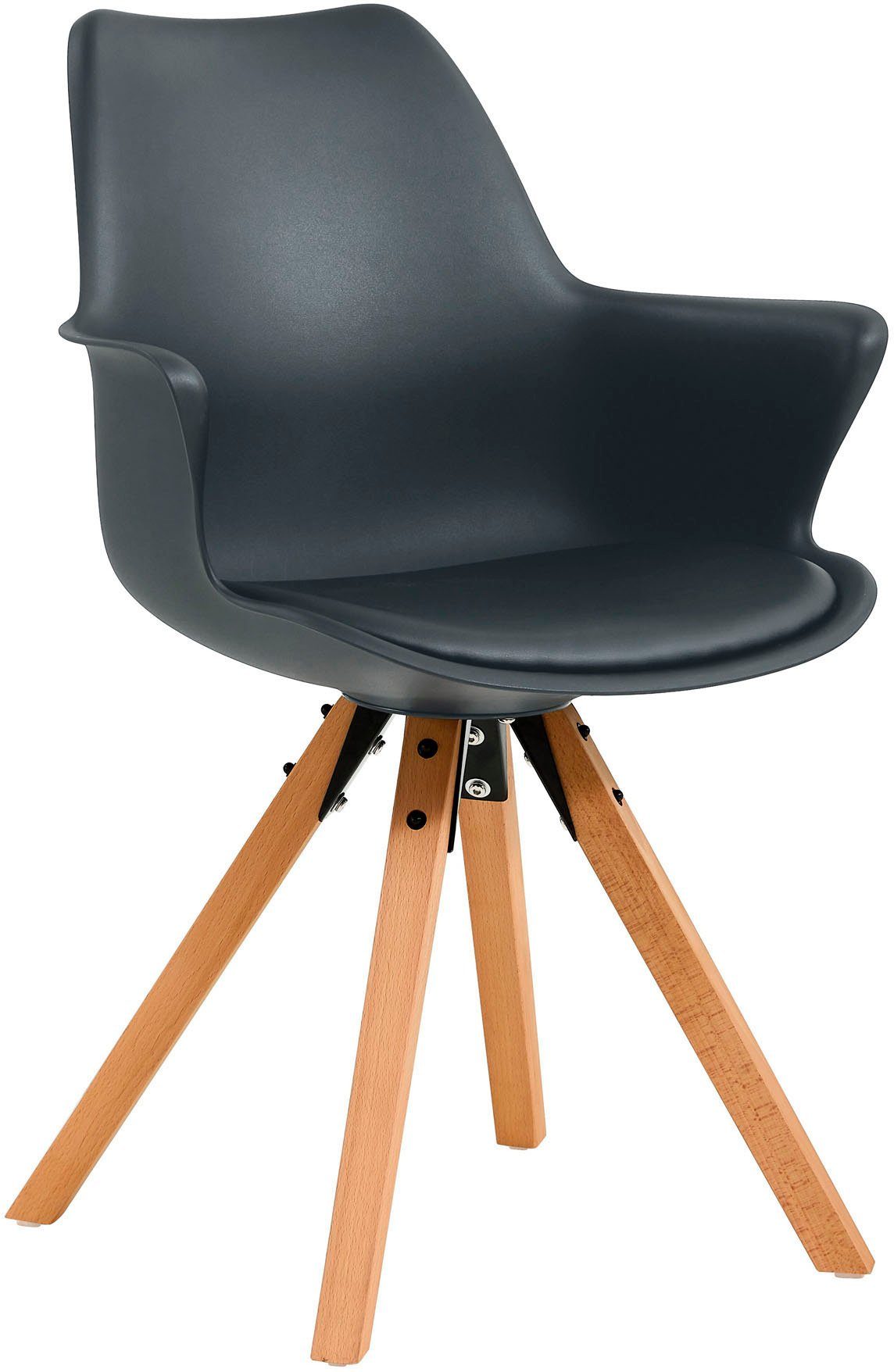 SalesFever Esszimmerstuhl "Monza - Stilvoller Armlehnstuhl fürs Esszimmer", günstig online kaufen