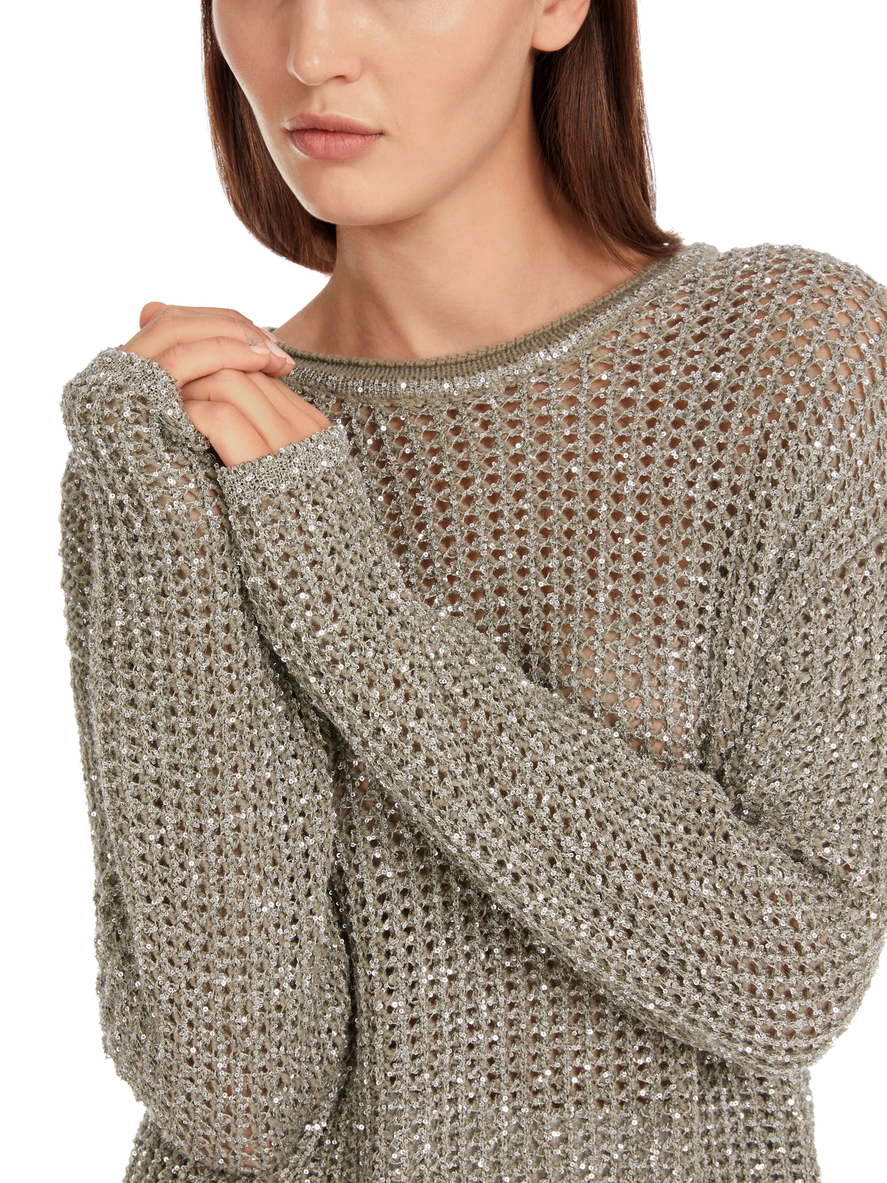 Marc Cain Rundhalspullover "Noble Neutrals" Premium günstig online kaufen