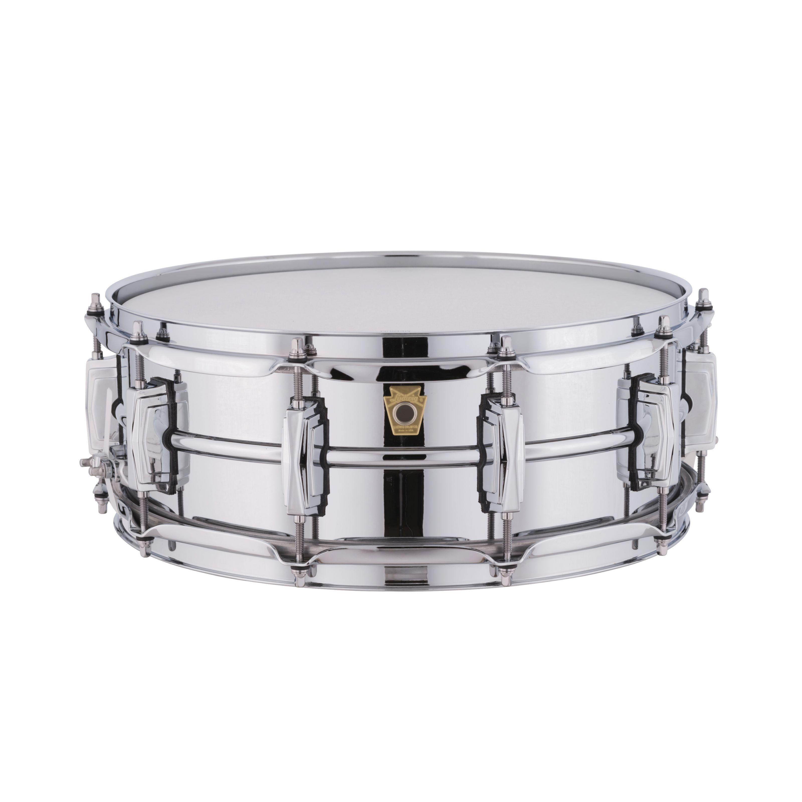 Ludwig Snare Drum,Supraphonic Snare 14"x5" LM400 Chrome over Aluminium, Schlagzeuge, Snare Drums, Supraphonic Snare 14"x5" LM400 Chrome over Aluminium - Snare Drum