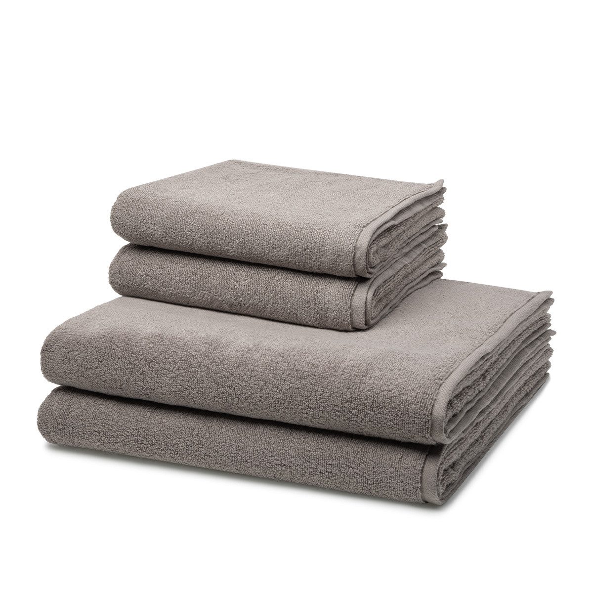 ROSS Handtuch Set Sensual Skin, Walkfrottee (Spar-Set, 4-St), 2 X Handtuch 2 X Duschtuch im Set - Baumwolle - Saugstark