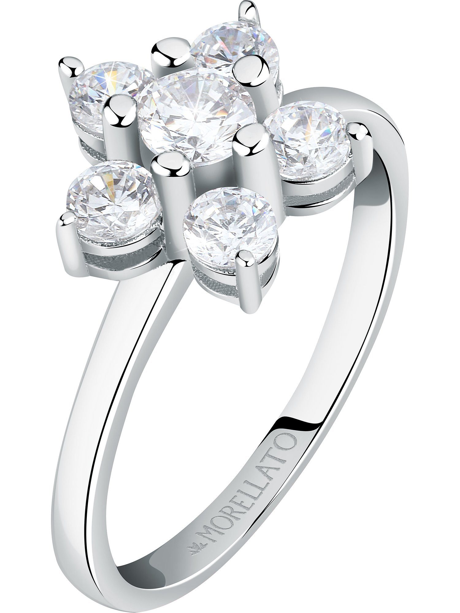 MORELLATO Silberring, Zirkonia