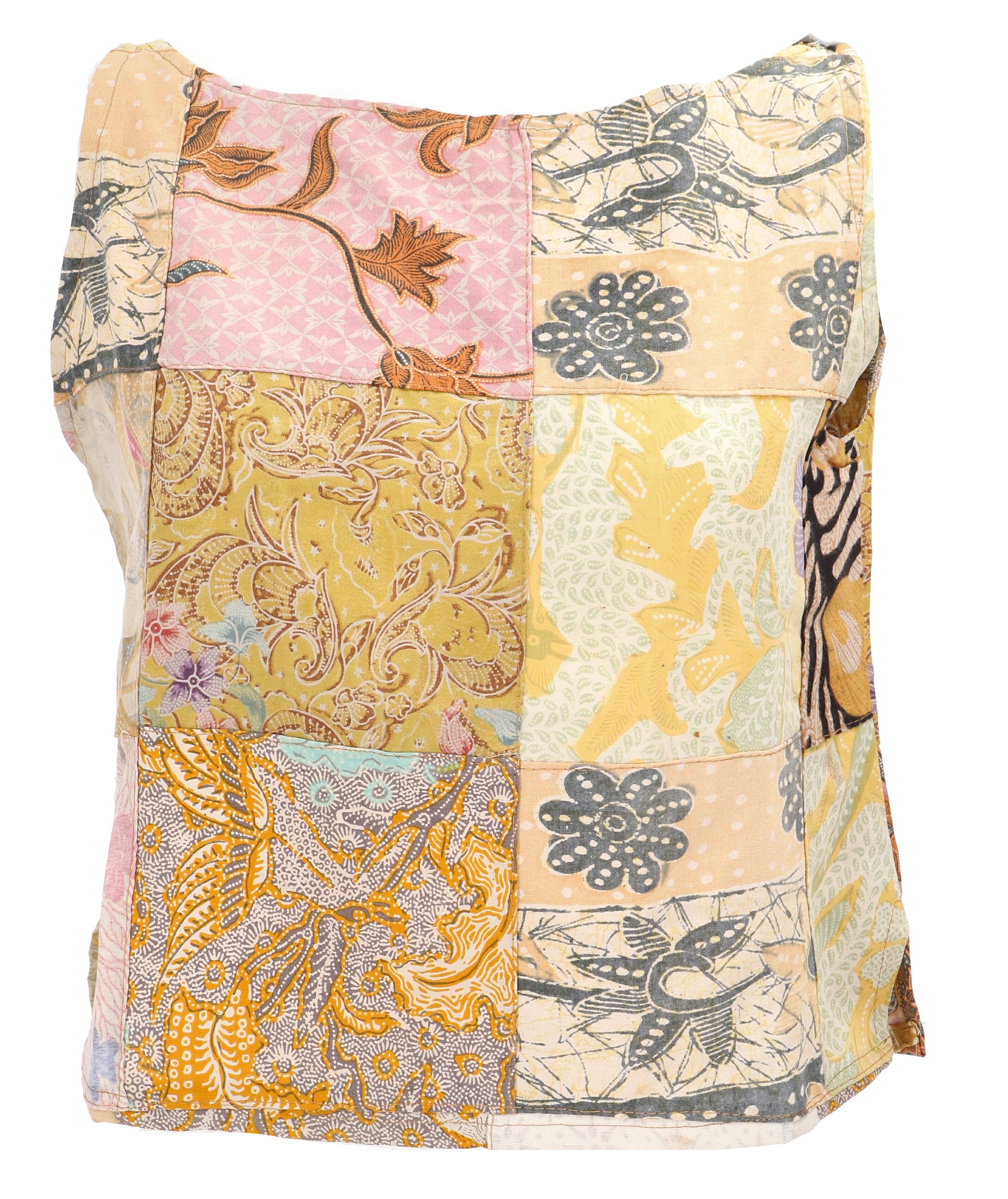 Guru-Shop T-Shirt Boho Patchwork Sommertop, upcyceling günstig online kaufen