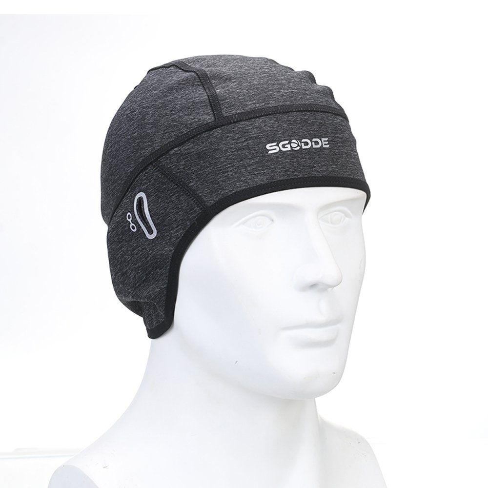 winddichte Helm, unter dem Skimütze thermische SGODDE Outdoor-Sportmützen