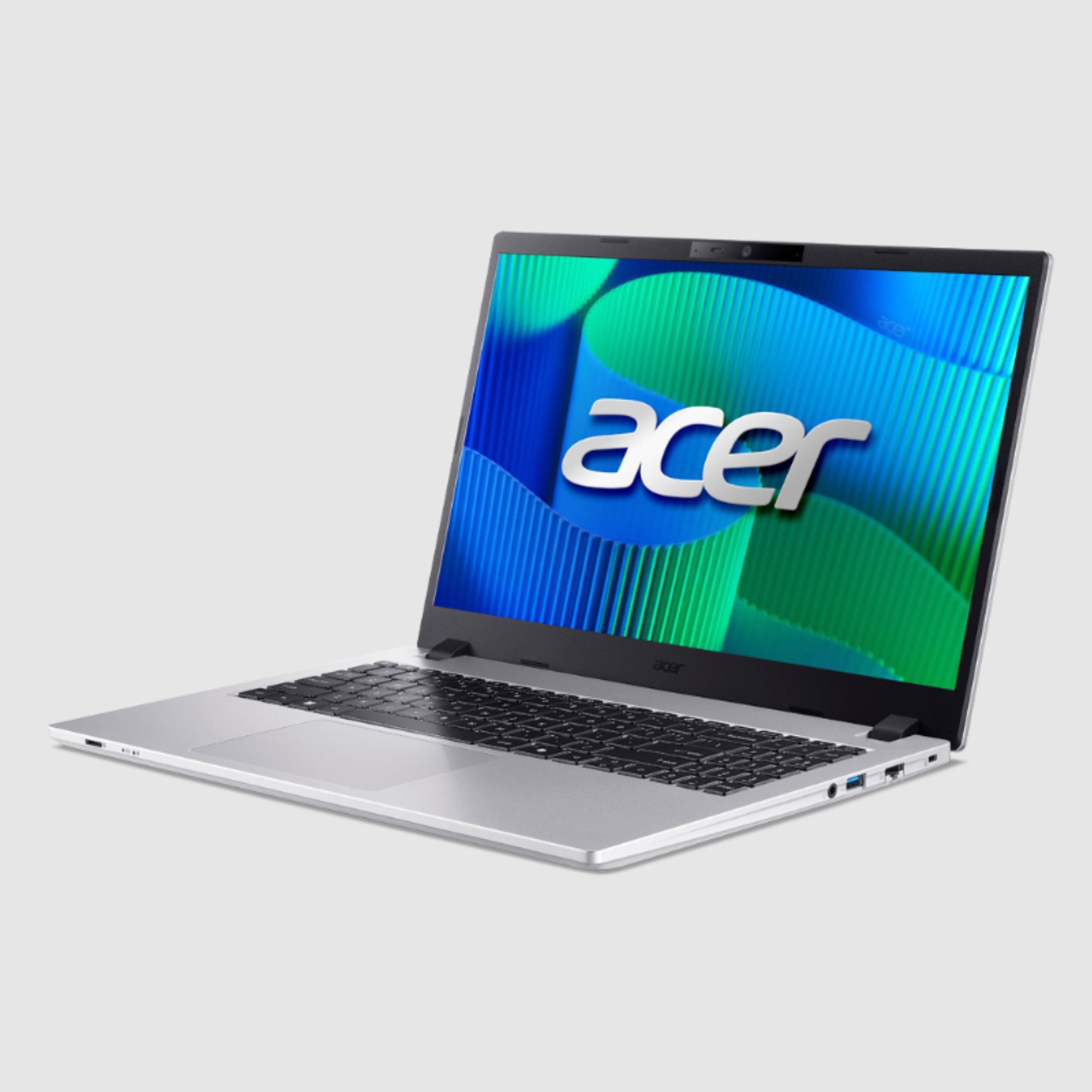 Acer Travelmate P2, Core 5, RJ-45 LAN, Business-Notebook (39 cm/15.6 Zoll, Intel Core 5 120U, Intel Graphics, 8 GB, 256 GB SSD, Win 11 Pro, MS Office 2024 Pro, beleuchtete Tasten, Fingerprintsensor)