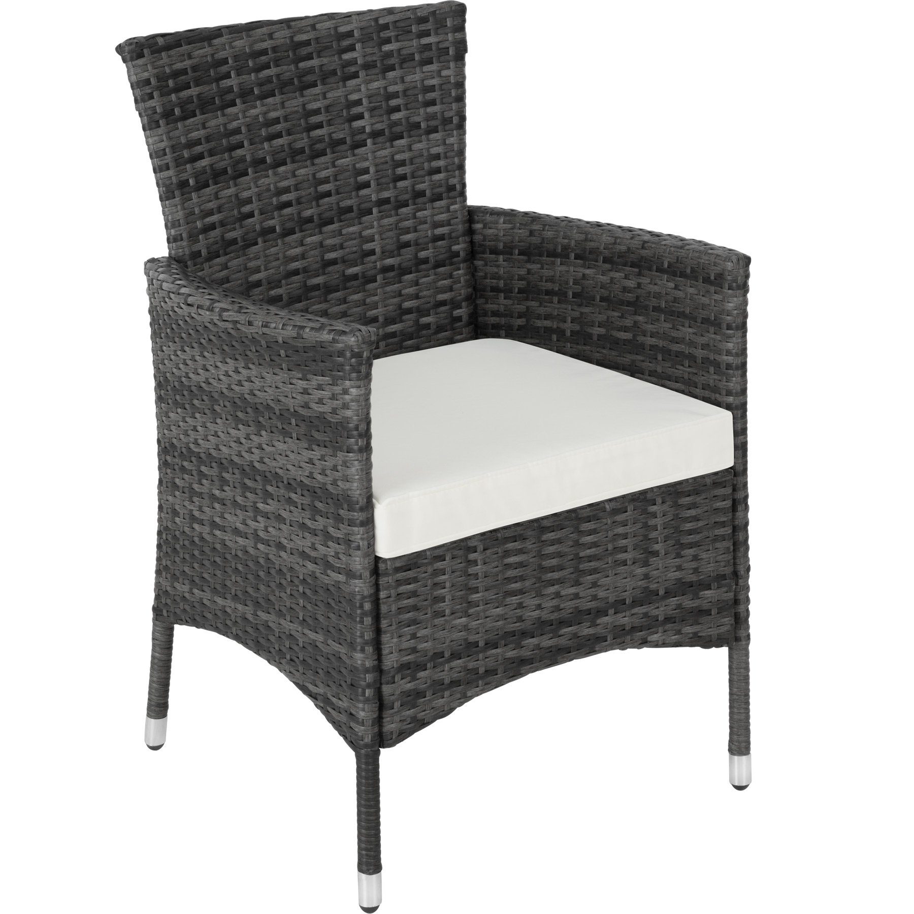 tectake Sitzgruppe »Rattan Gartenset Luzern 2+1 inkl. Bezüge in 2