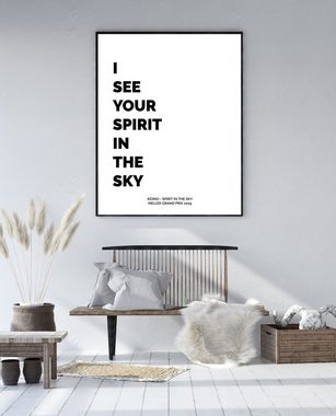 NORDIC WORDS Poster Keiino Spirit in the Sky