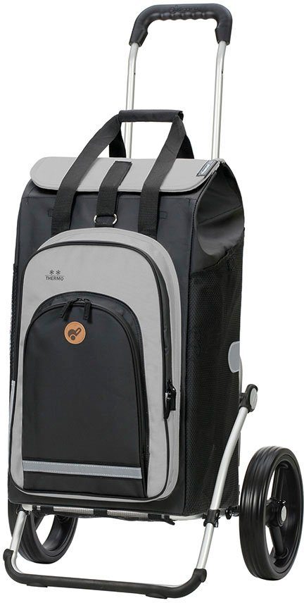 Andersen Einkaufstrolley Royal Shopper Hydro 2.0, 62 l, Made in Germany,  Mit HängFix zum Anhängen an den Einkaufswagen