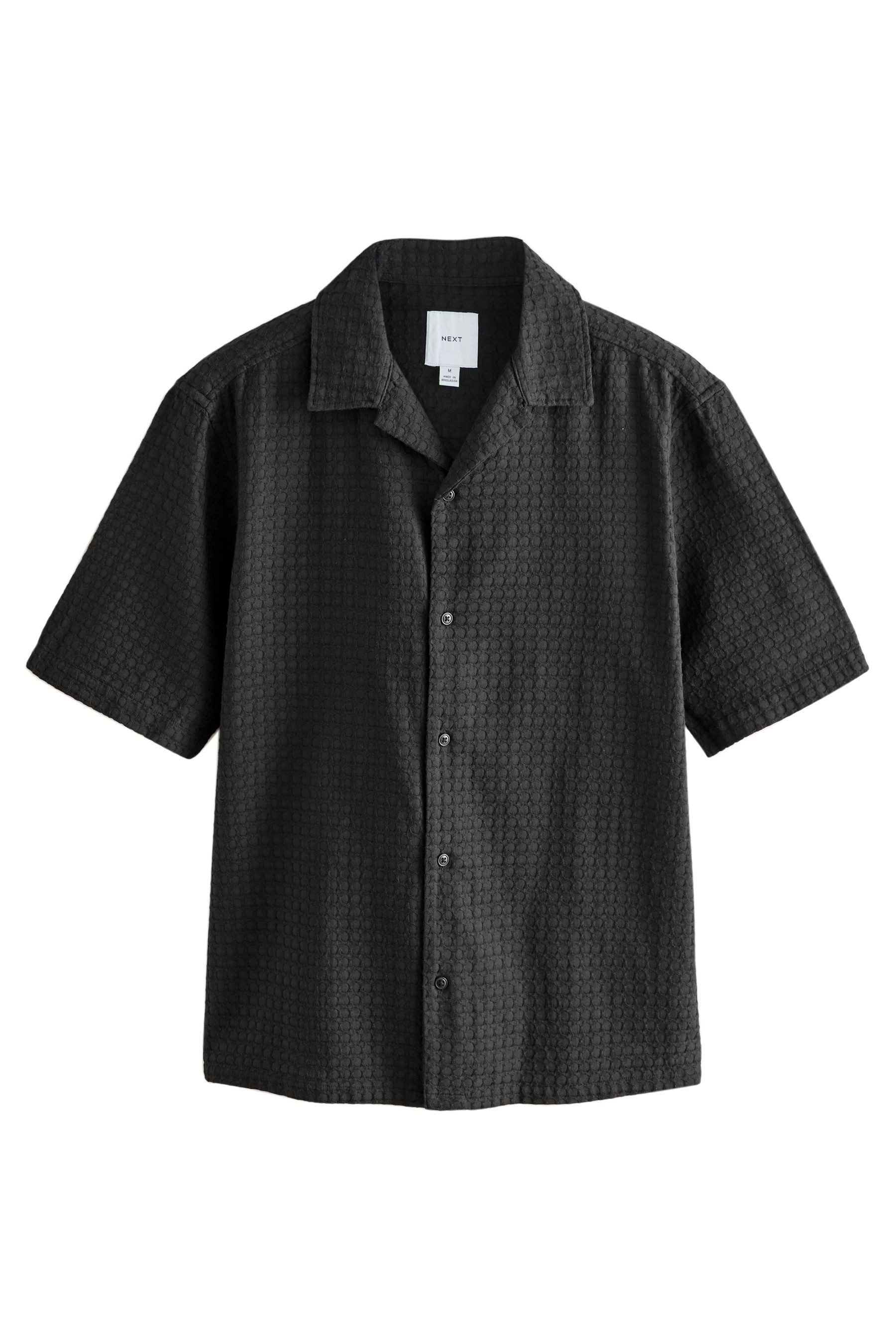 Next Kurzarmhemd Kurzarmshirt Waffelstruktur aus 100 % günstig online kaufen