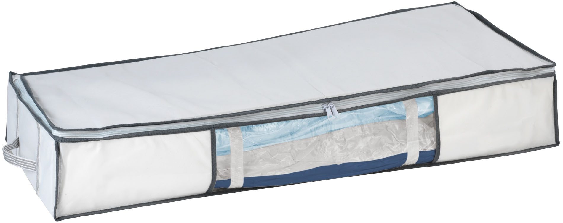 WENKO Unterbettkommode Vakuum Soft Box XL, integrierte Vakuum-Tasche & Blitzventil, bis zu 75 % Platzersparnis