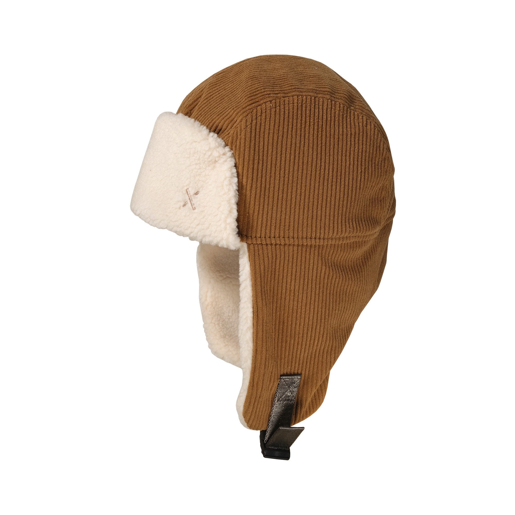 MAXIMO Fleecemütze KIDS-Fliegermütze, Futter (1-St) CORD
