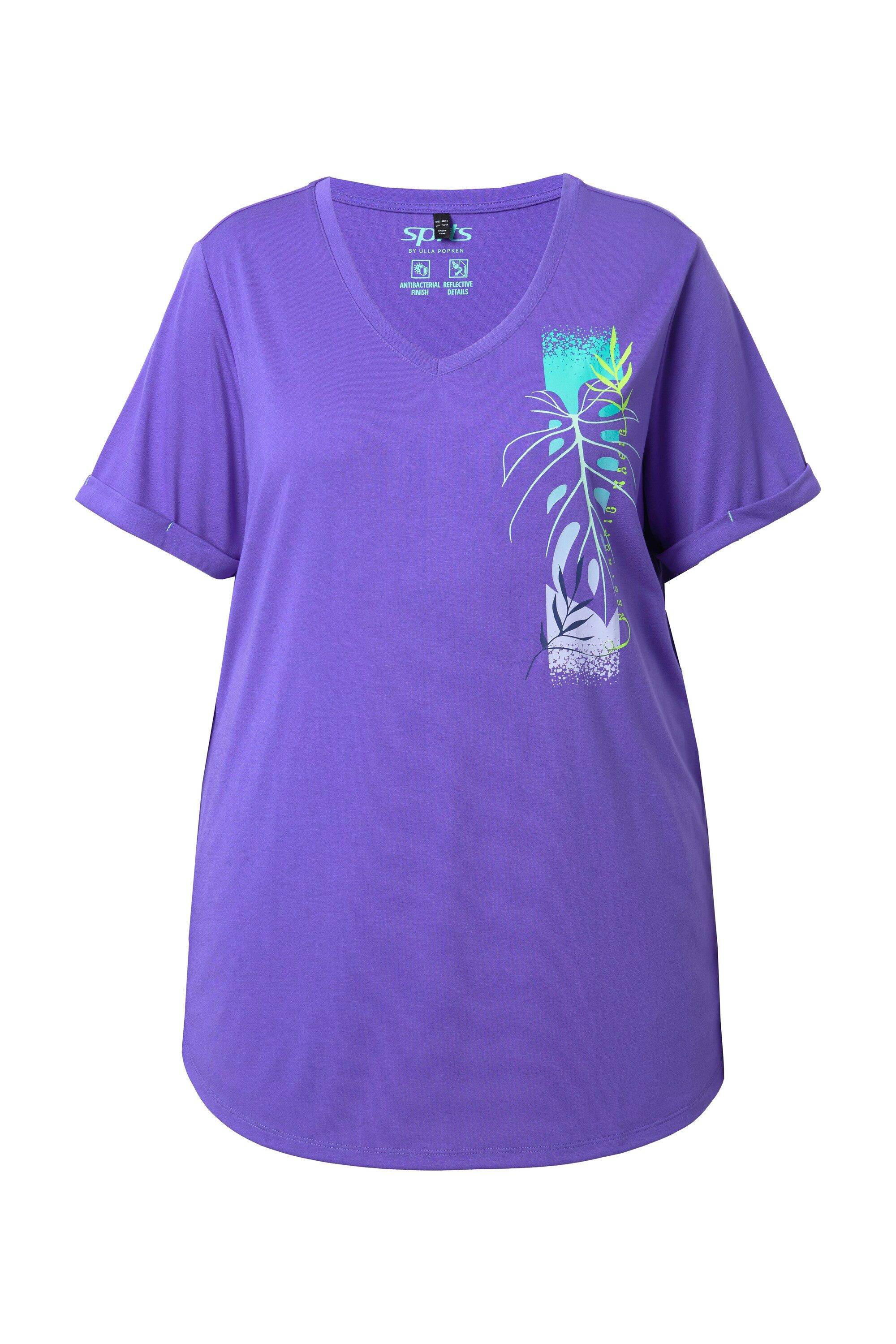 T-Shirt Funktions-Shirt antibakteriell V-Ausschnitt