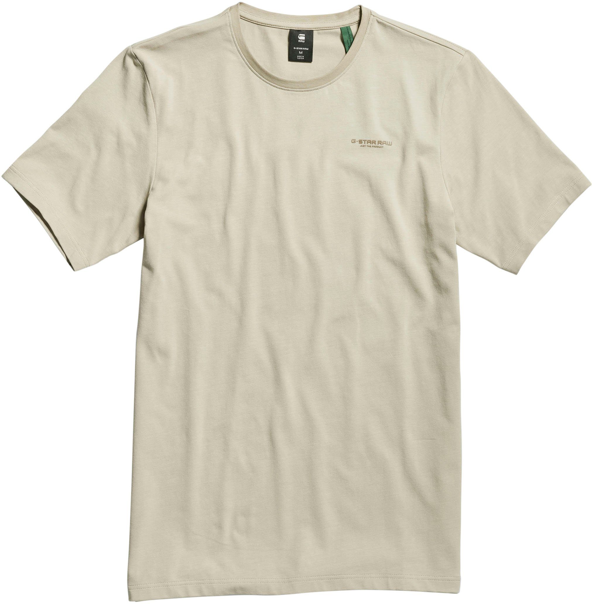 G-Star T-Shirt green Slim RAW Spray base