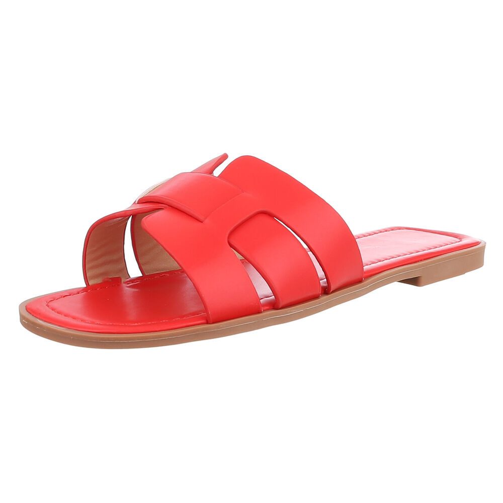 Ital-Design Moderne Sandalen für Freizeit und Sommervergnügen Pantolette (8 günstig online kaufen
