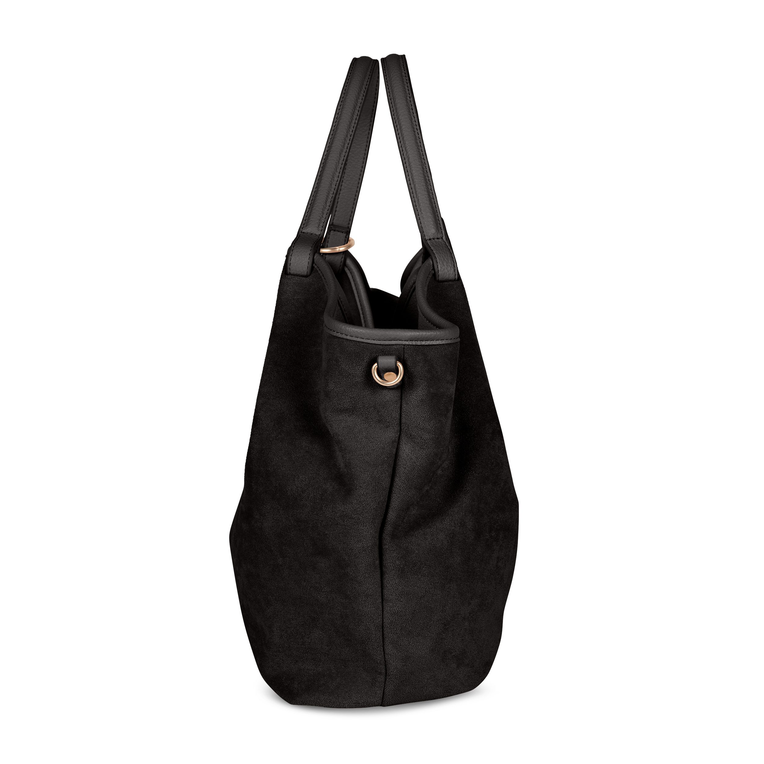 Cas8 Shopper Rike 35487 veganer, funktionaler Shopper mit Wildleder-Optik – Bild 4 von 5