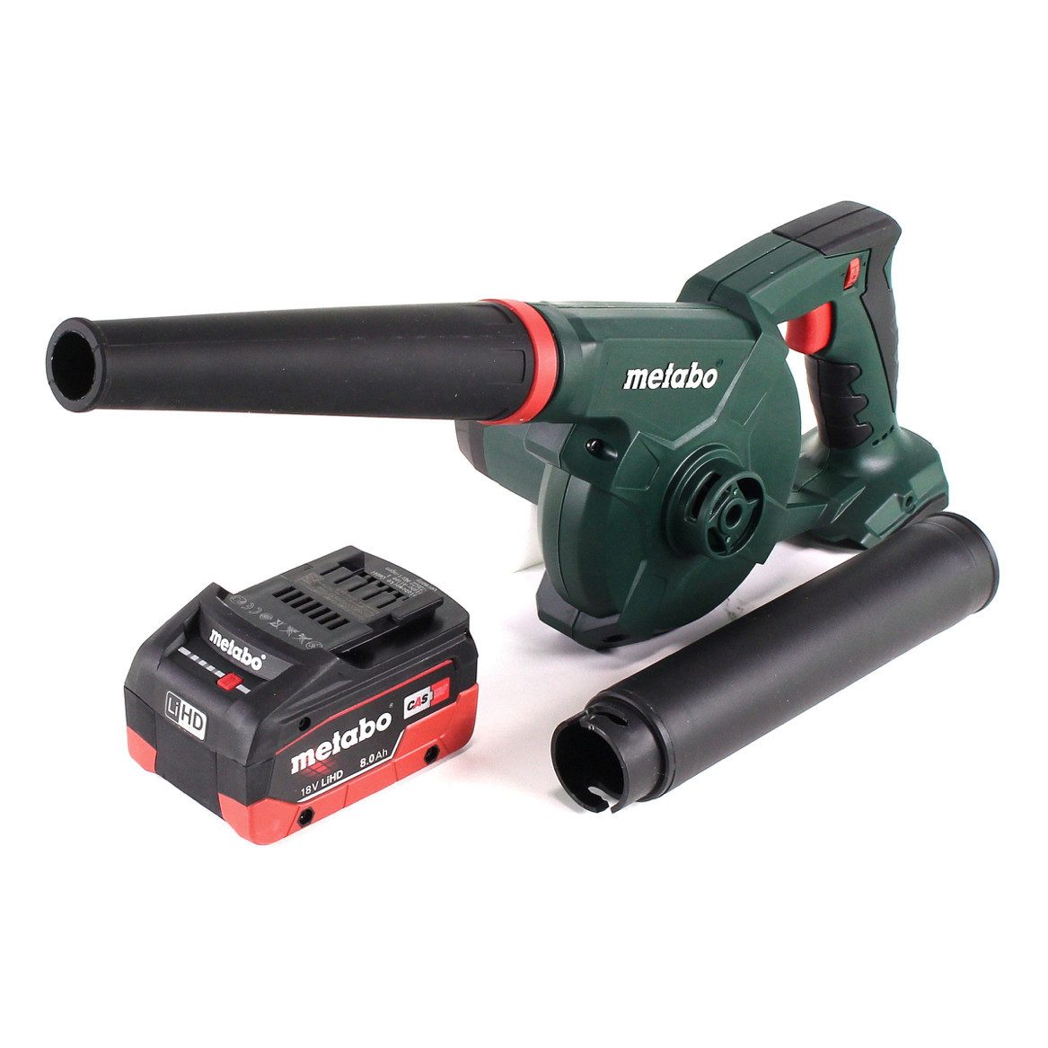 metabo Akku-Laubbläser AG 18 Akku Gebläse 18 V + 1x LiHD Akku 8,0Ah - ohne Ladegerät