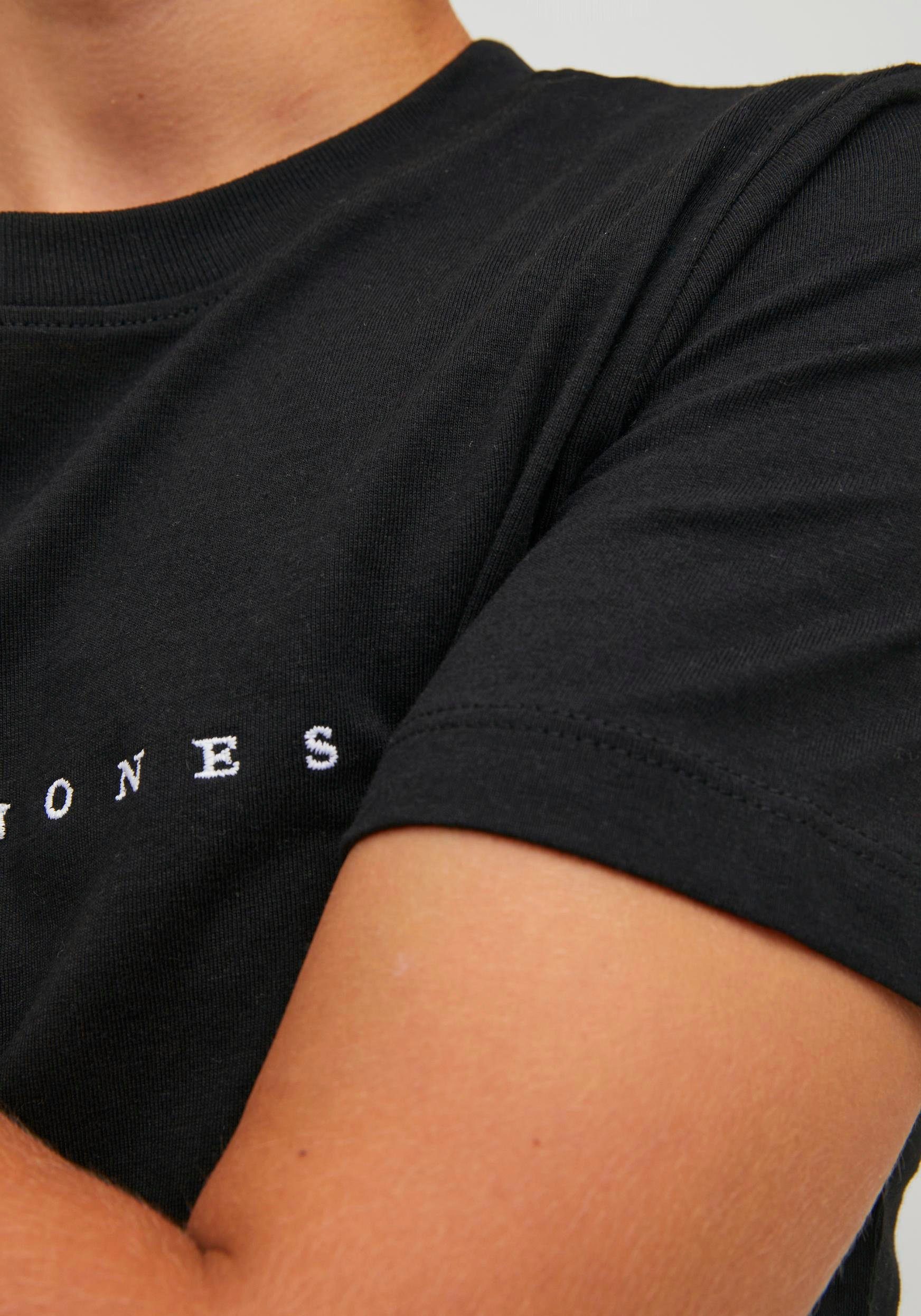 Jack & Jones Junior T-Shirt CREW Black JNR Print JORCOPENHAGEN TEE NECK SS NOOS