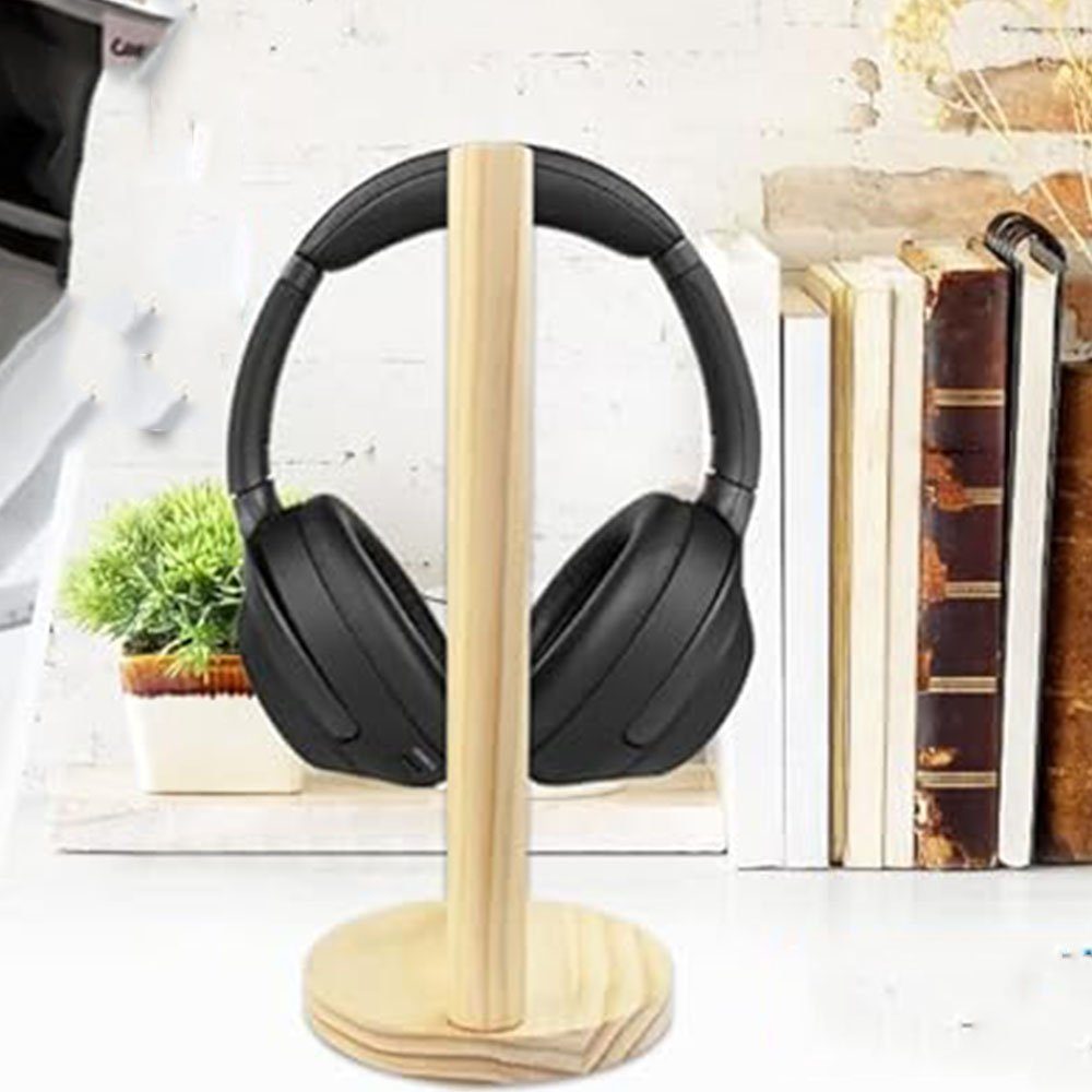 Kopfhörer für FELIXLEO Kopfhörerhalter StandSchreibtisch Kopfhörerständer Headphone Holz