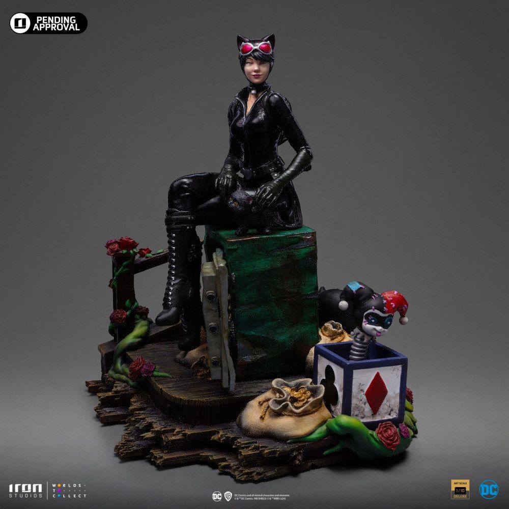 Iron Studios Merchandise-Figur DC Comics Deluxe Art Scale Statue 1/10 Catwoman (Gotham City Sirens) 2