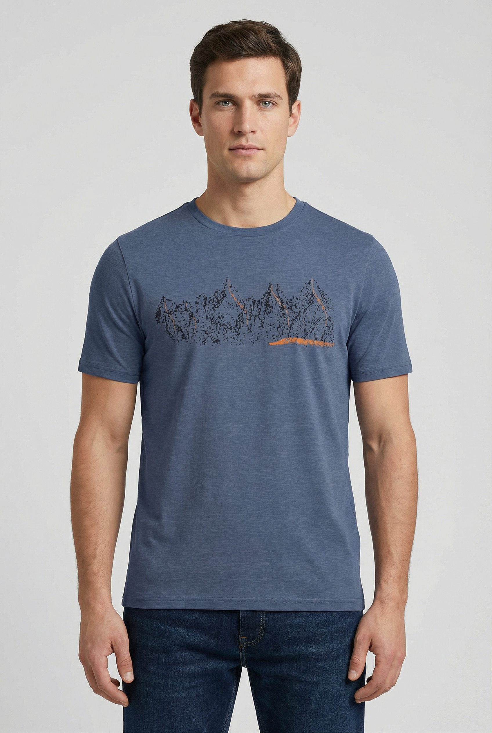 Killtec Funktionsshirt MN TSHRT C mit Logo Print, schnell trocknend, feuchtigkeitstransportierend