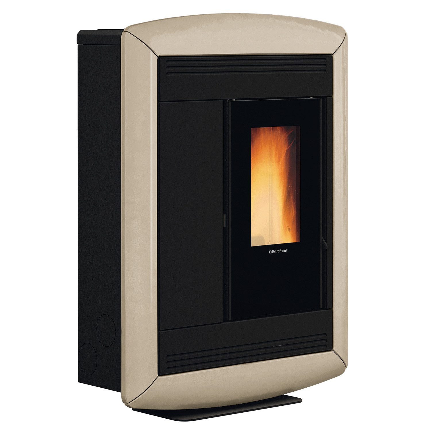 Extraflame Pelletofen Extraflame Souvenir Lux Evo Pelletofen Majolika Tortora, 10.2 kW, Pelletofen