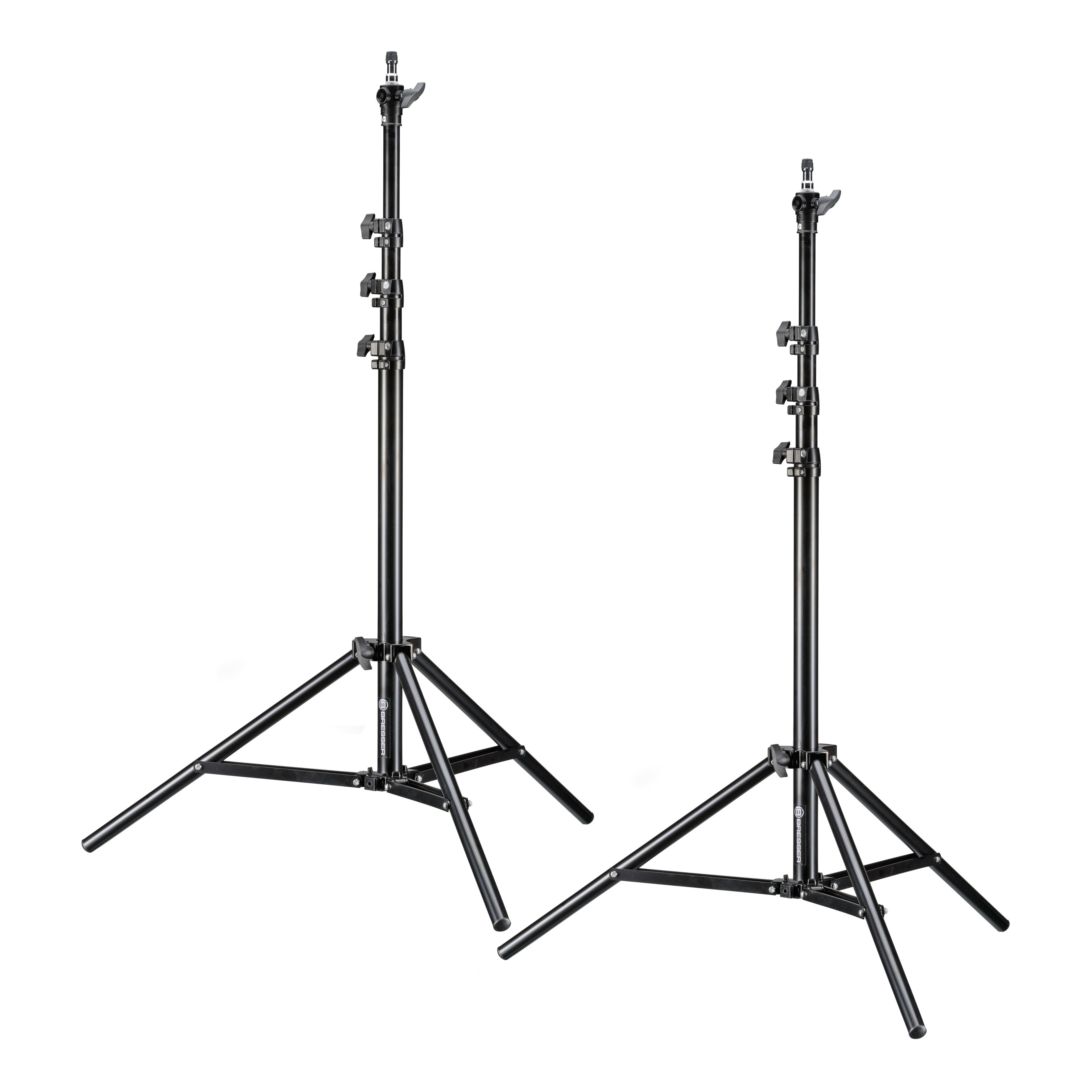 BRESSER BRESSER Lampenstativ BR-TP240 PRO-1 im 2er Set Lampenstativ