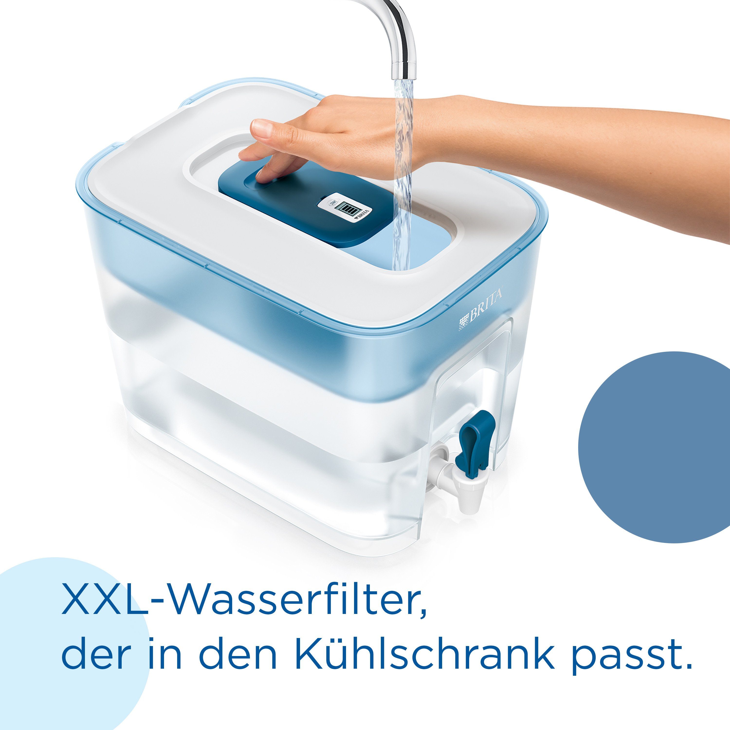 BRITA Wasserfilter Flow und MAXTRA PRO All-in-1, inkl. 1 MAXTRA PRO ALL-IN-1 Filterkartusche, 150L