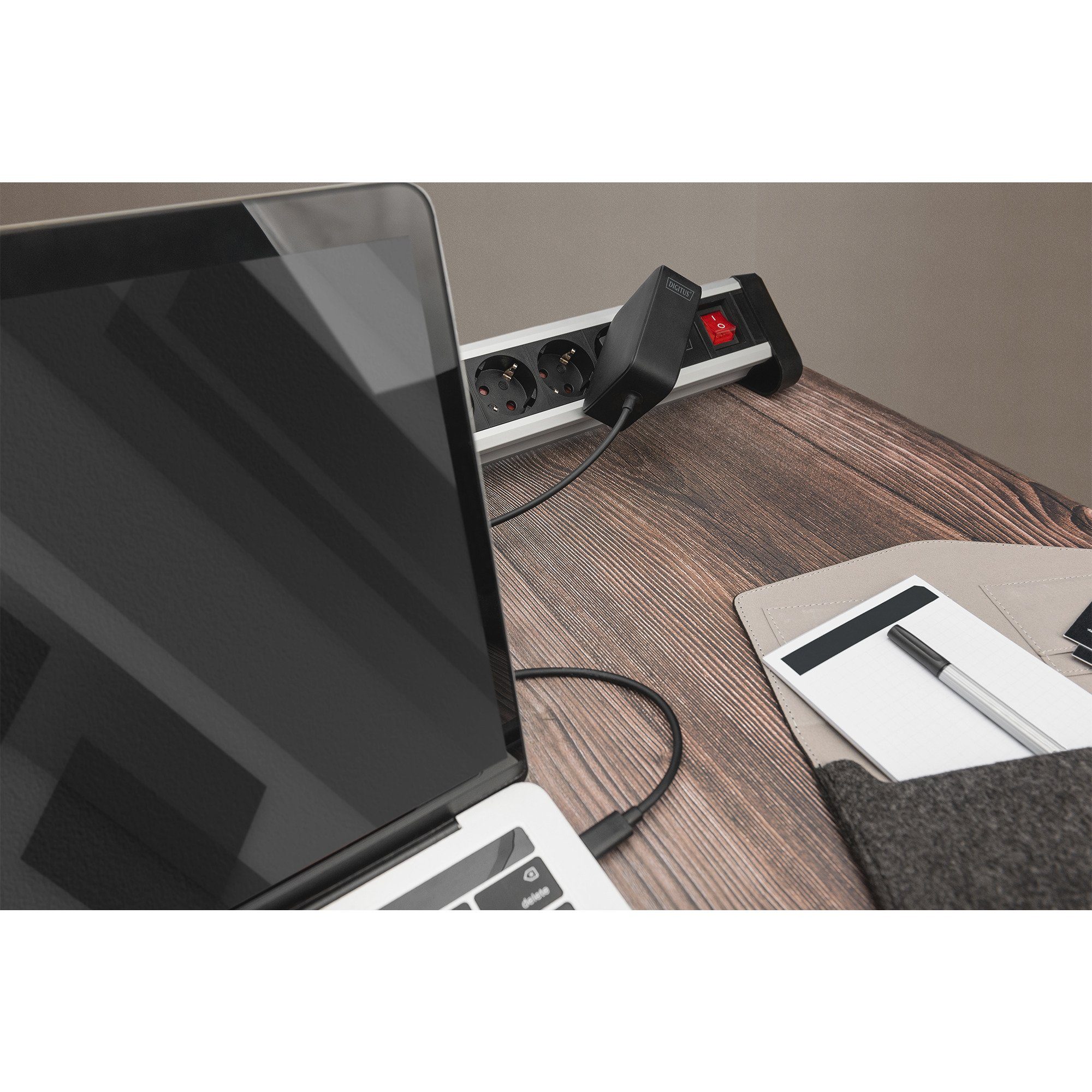 Digitus Digitus Notebook Ladegerät USB-C, 100 Watt, GaN Netzteil