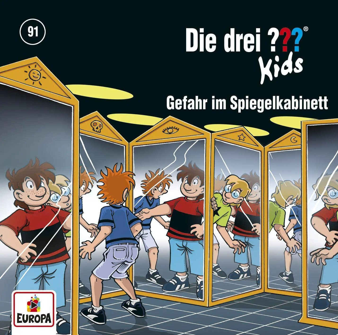 Hörspiel Die drei ??? Kids 91 - Gefahr im Spiegelkabinett