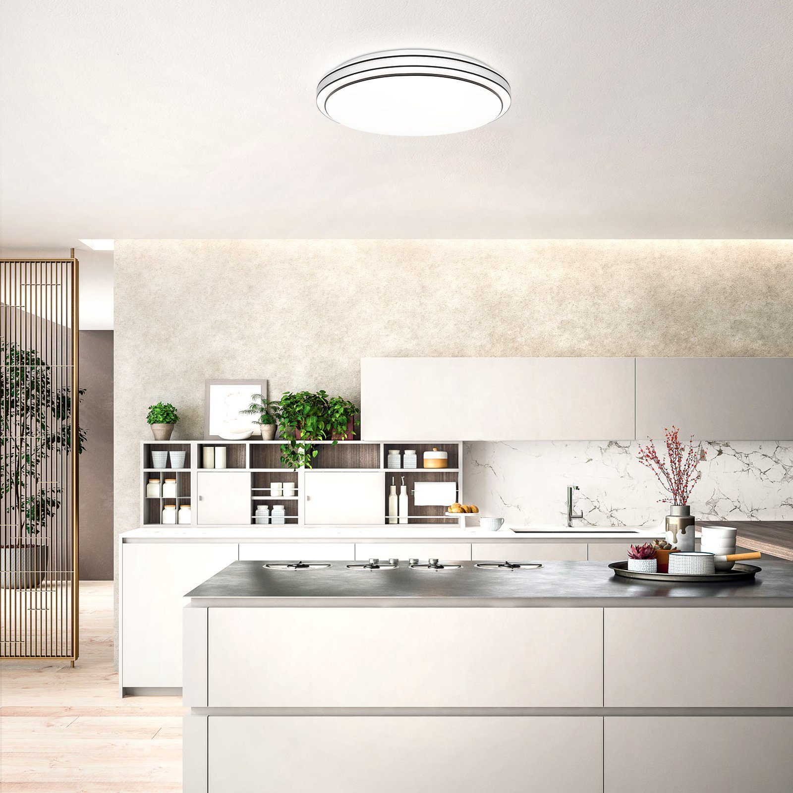 ZMH LED Deckenleuchte Schlafzimmerlampe Sternenhimmel Modern günstig online kaufen