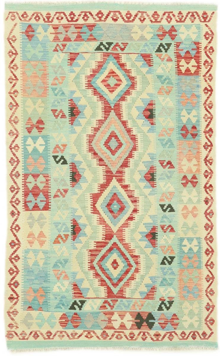 Orientteppich Kelim Afghan Heritage 118x192 Handgewebter Moderner Orientteppich, Nain Trading, rechteckig, Höhe: 3 mm