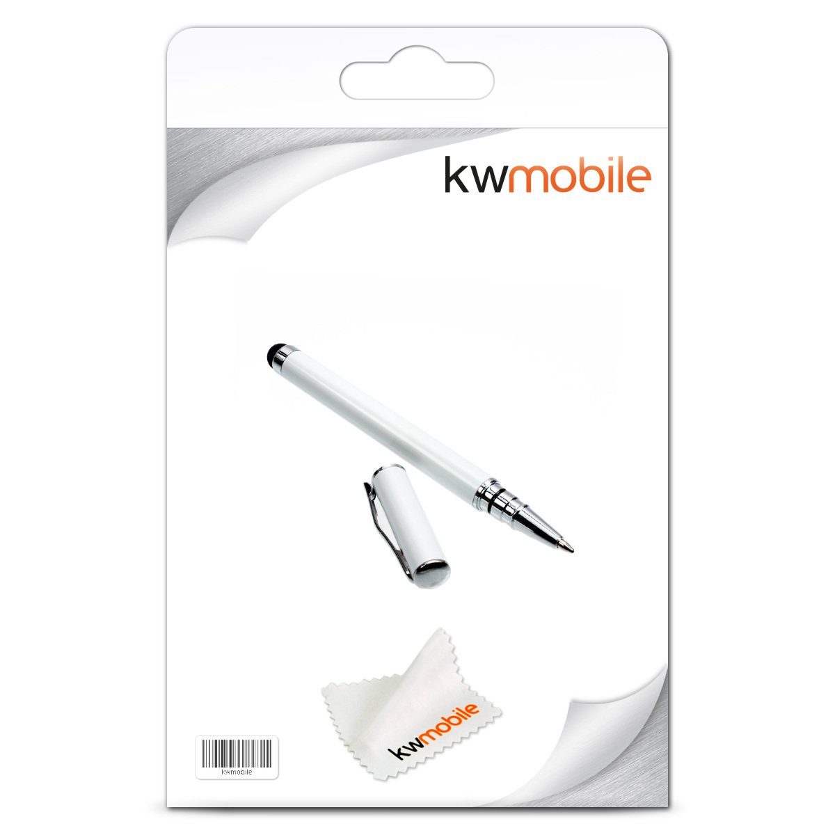kwmobile Bleistift 2-in-1 Stylus Pen mit Kugelschreiber für Smartphones und Tablets, (1-tlg)