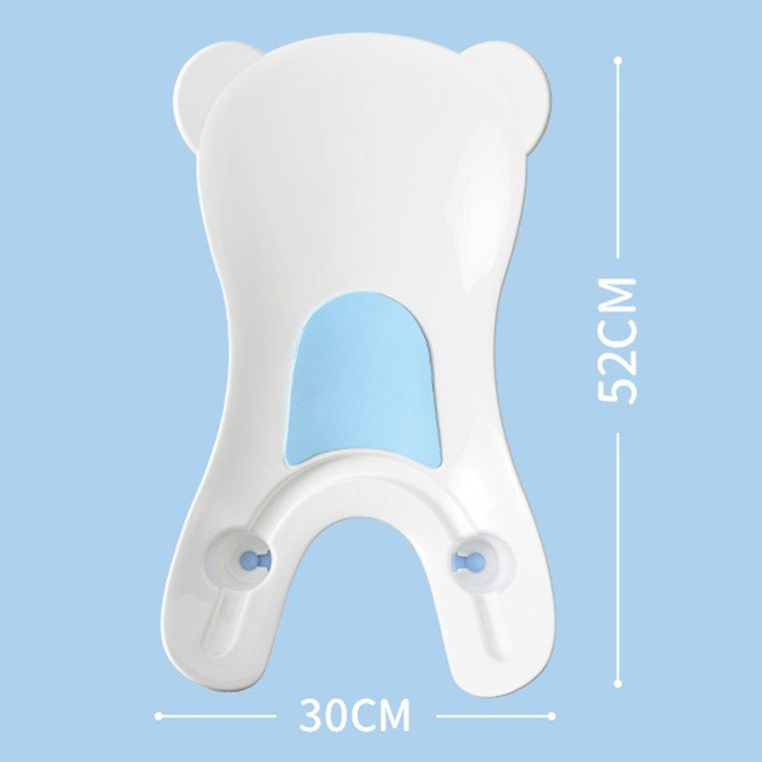 Refttenw Badesitz Babybadewanne, Tragbarer Babywasch-Hintern-Spülsitz