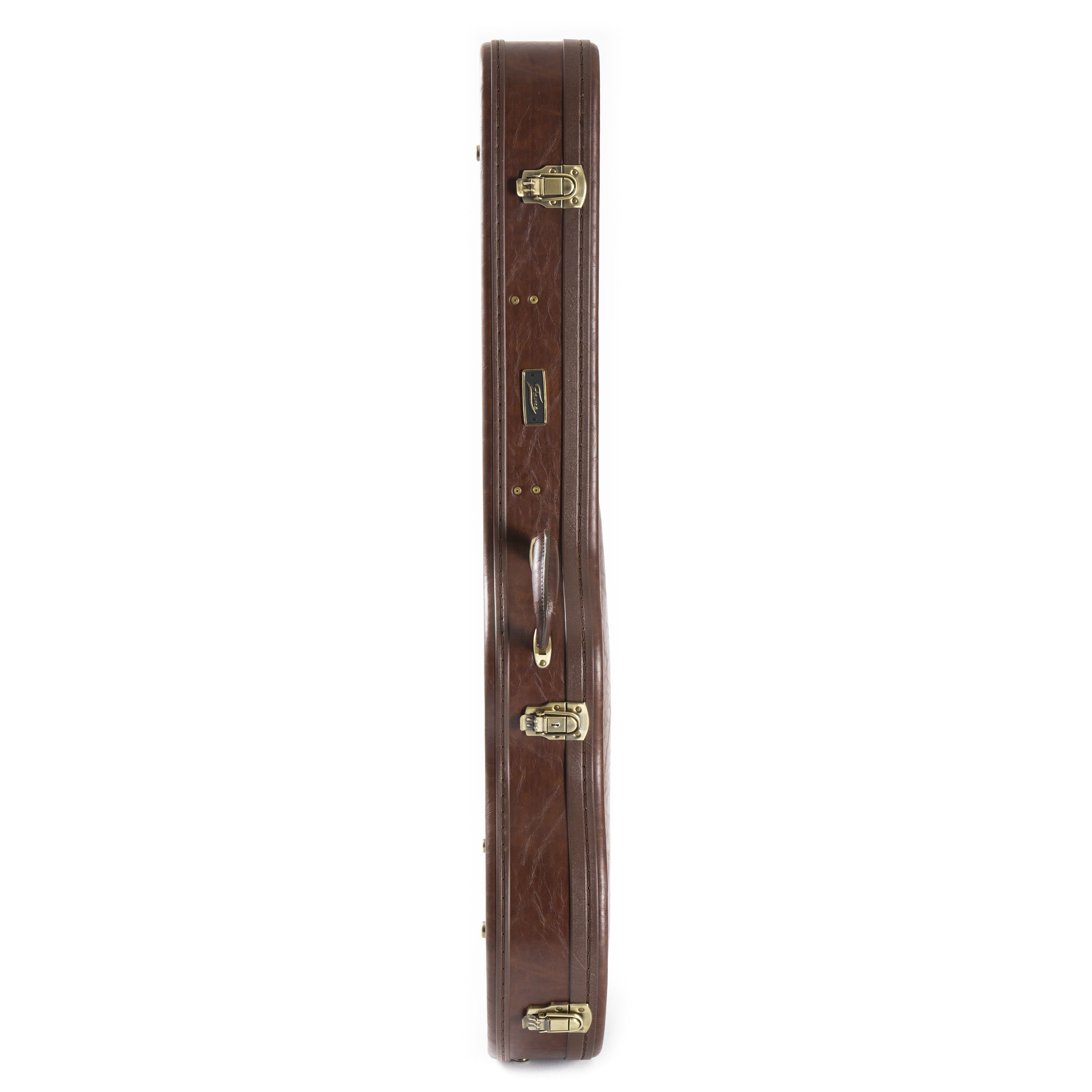 FAME E-Gitarren-Koffer, Gitarrenkoffer, ES-Style, Vintage Tolex Design