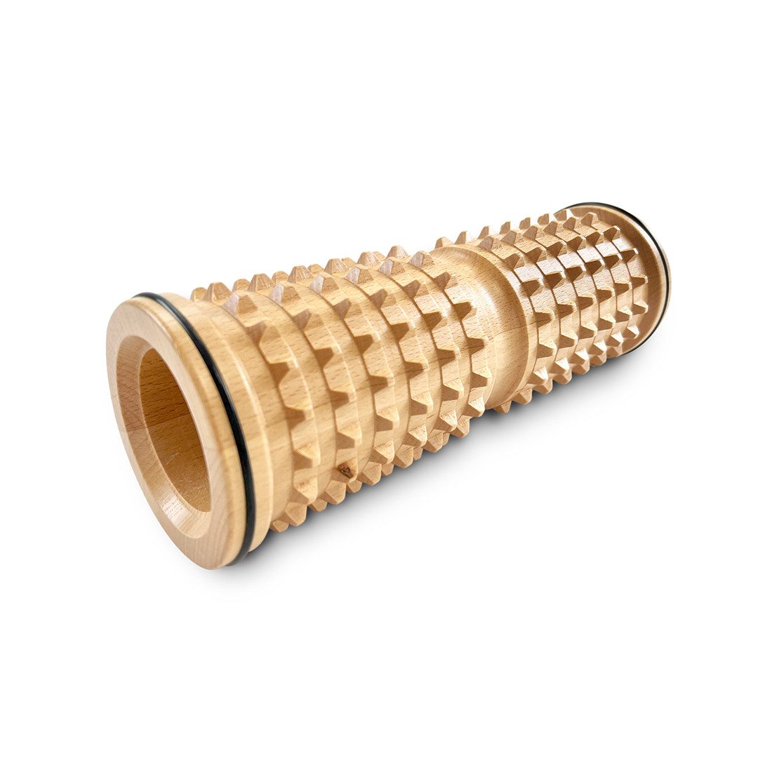Max Fitness Faszienrolle Faszienrolle Massage Triggerpunkt Training Wirbelsäule Muskulatur, 1er Set, mit Igelstruktur, für punktuelle Massage und intensive Reflexzonenarbeit