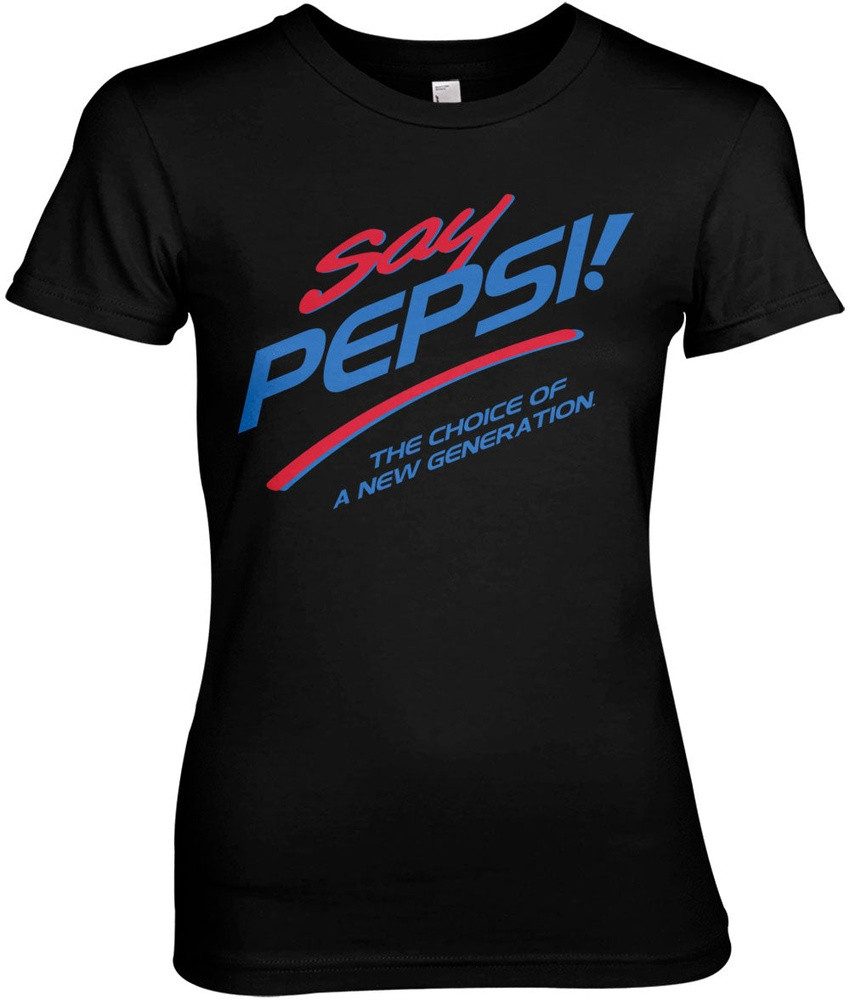 Pepsi Co T-Shirt Say Girly Tee