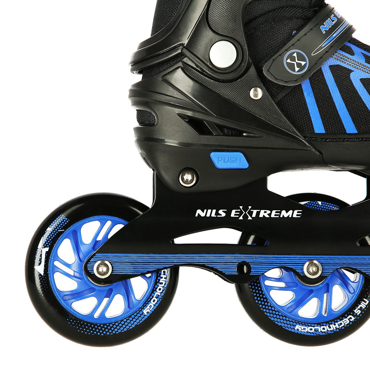 NILS EXTREME Inlineskates Inliner verstellbare Inline Skates, Größe 29-43 Speedskates, für Groß und Klein