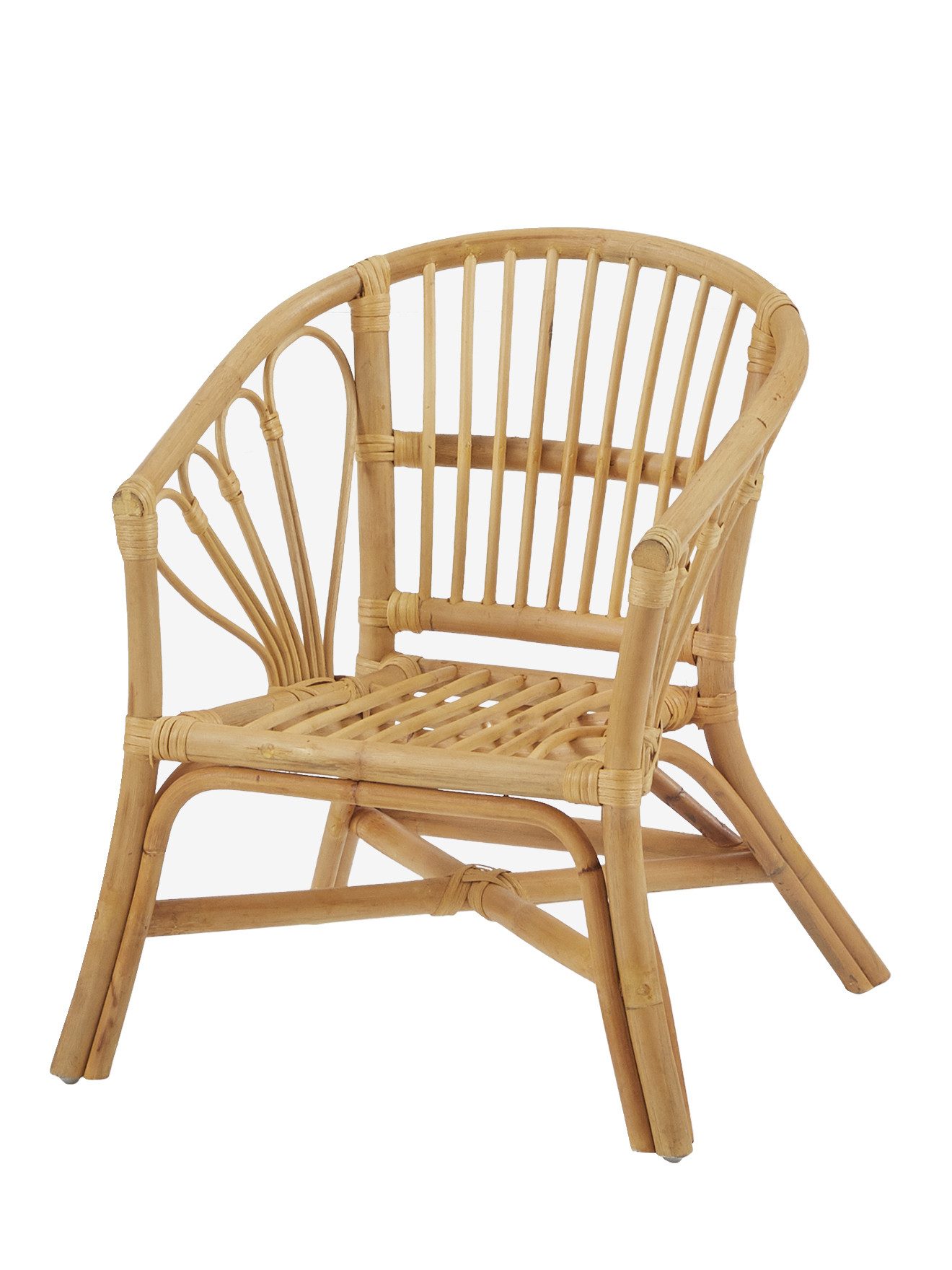 vertbaudet Kindersessel Kinderzimmer Sessel aus Rattan BOHO günstig online kaufen