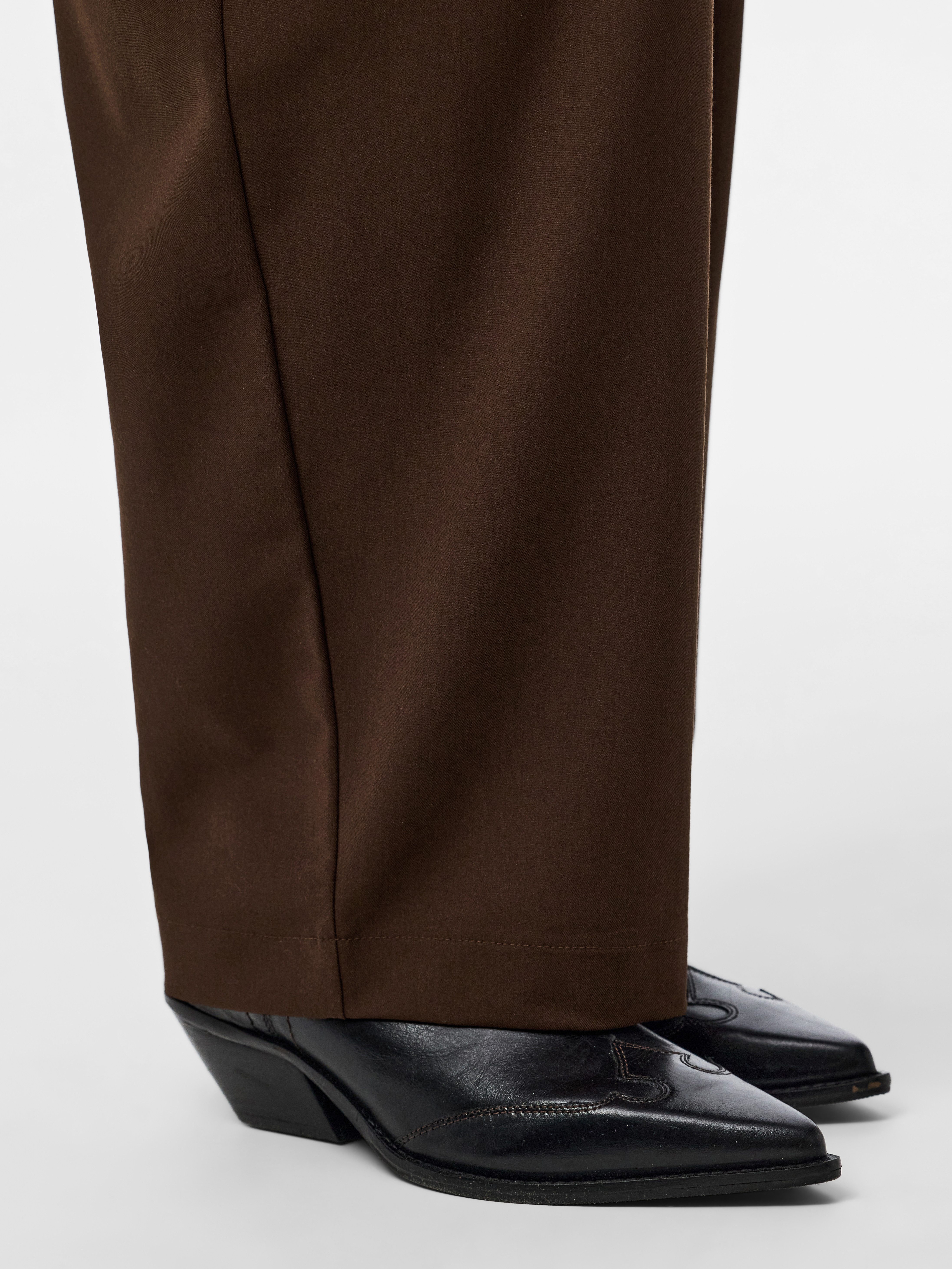 pieces Anzughose PCBOSELLA MW BARREL PANTS NOOS BC Materialmix, barrel fit