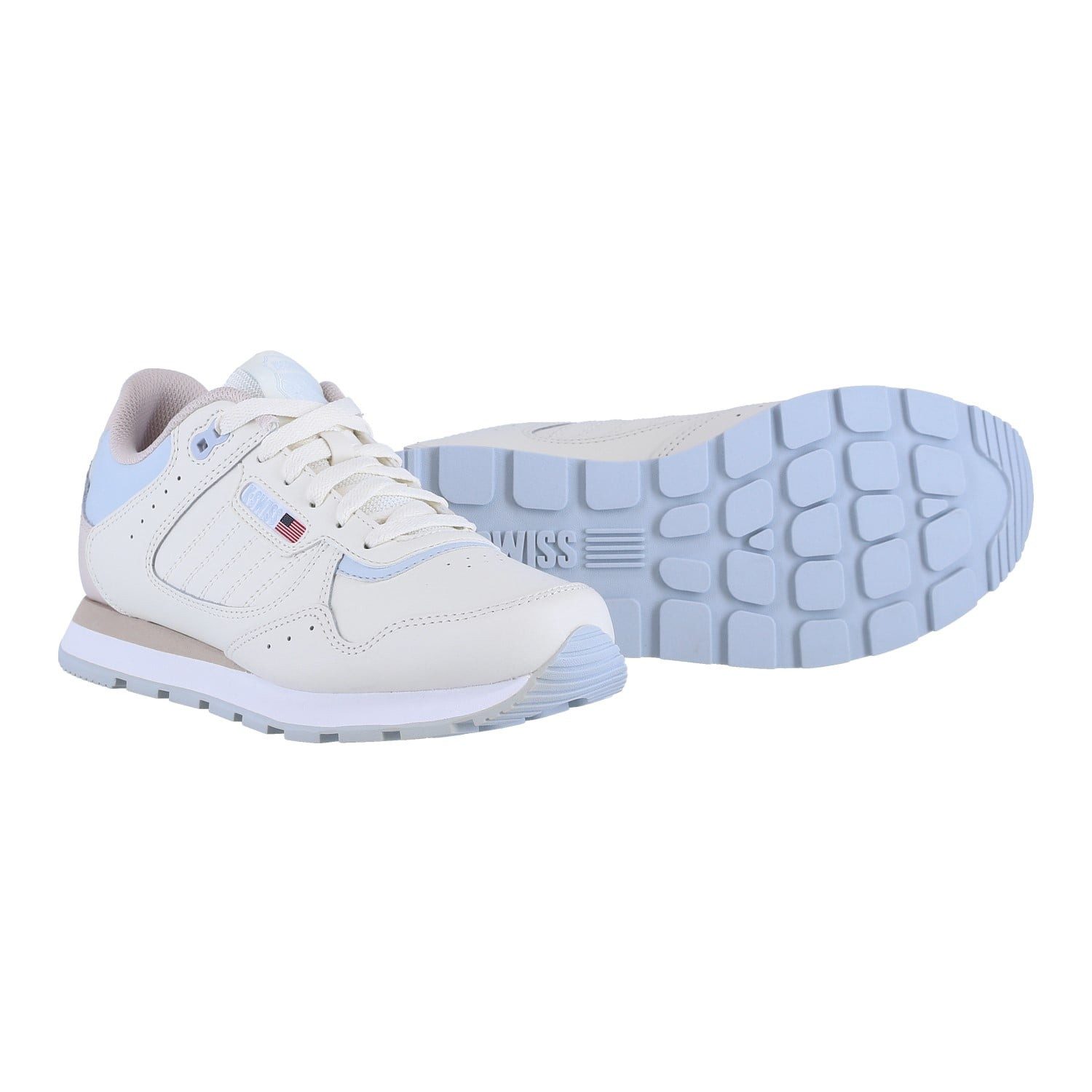 K-Swiss Vista Runner Leder creamweiss Damen Sneaker