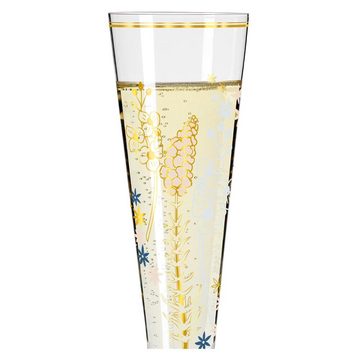 Ritzenhoff Champagnerglas Goldnacht 037, Kristallglas