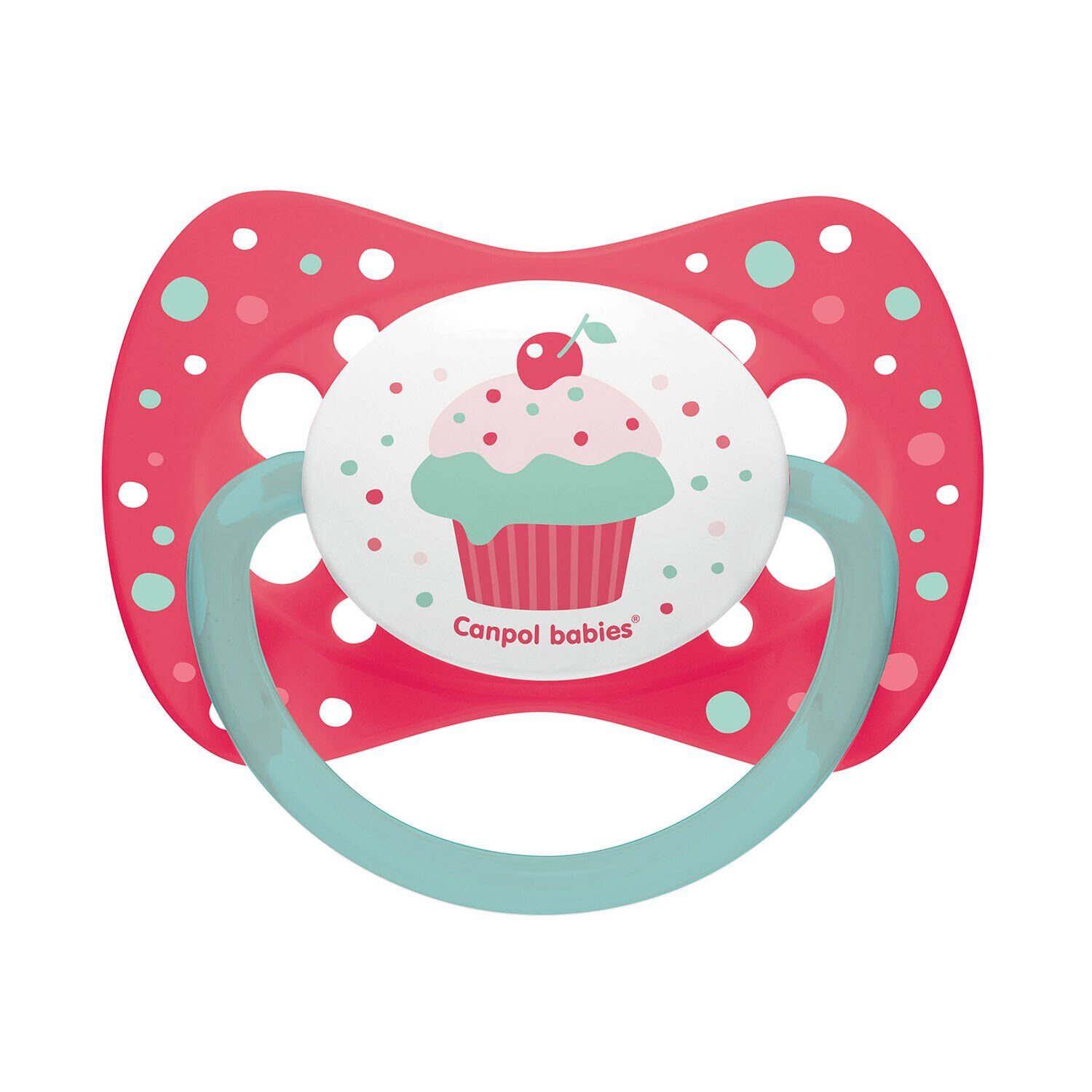 Schnuller Symmetrischer Beruhigungssauger CUPCAKE 1St